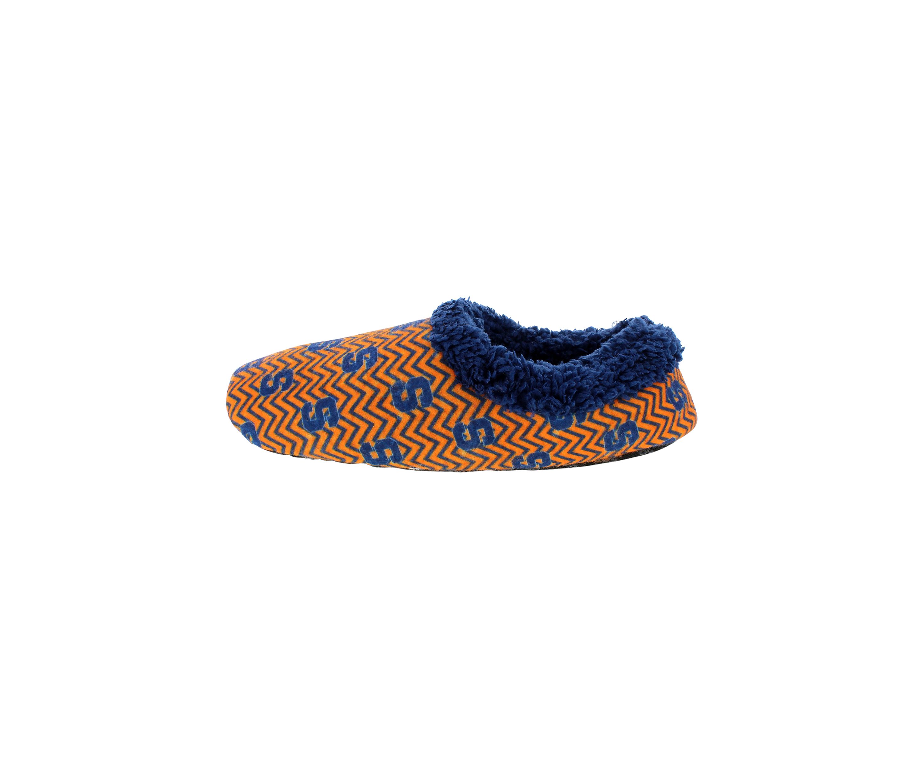 NCAA Syracuse Orange Chevron Slip On Slippers
