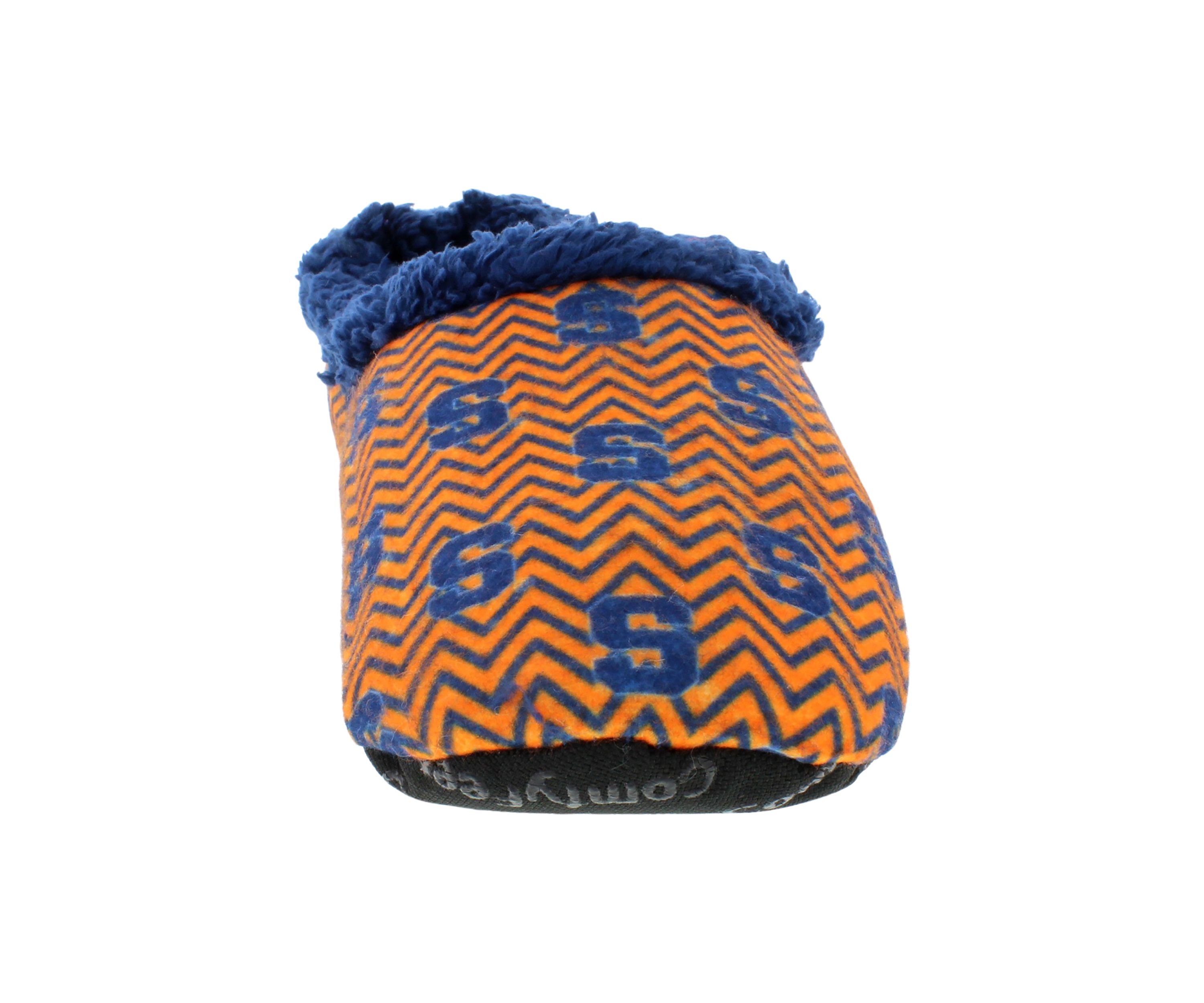 NCAA Syracuse Orange Chevron Slip On Slippers