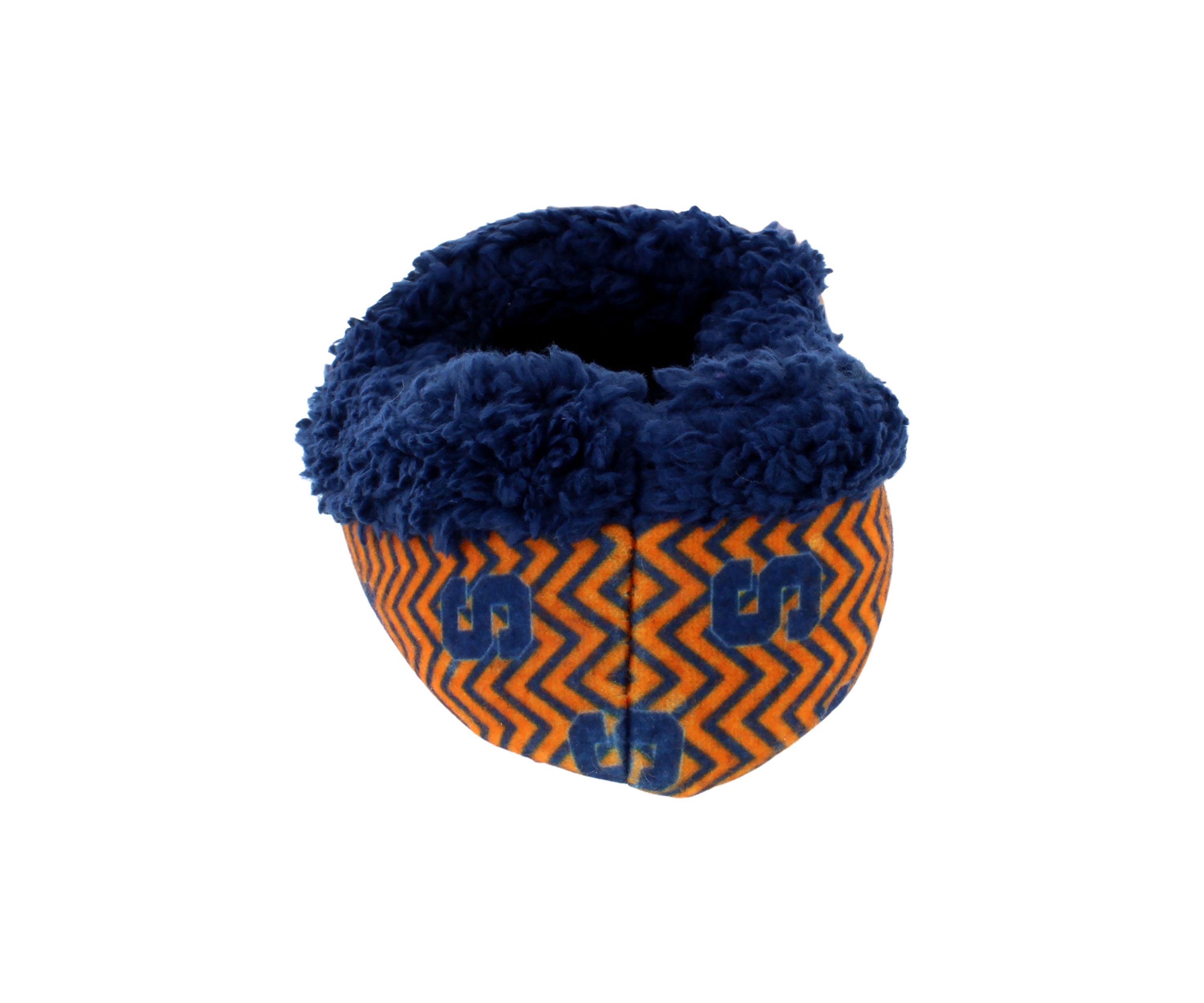 NCAA Syracuse Orange Chevron Slip On Slippers