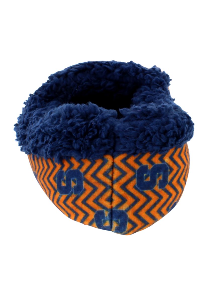 NCAA Syracuse Orange Chevron Slip On Slippers