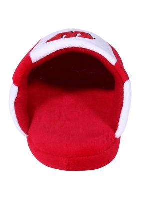 NCAA Wisconsin Badgers Low Pro Stripe Slip On Slippers