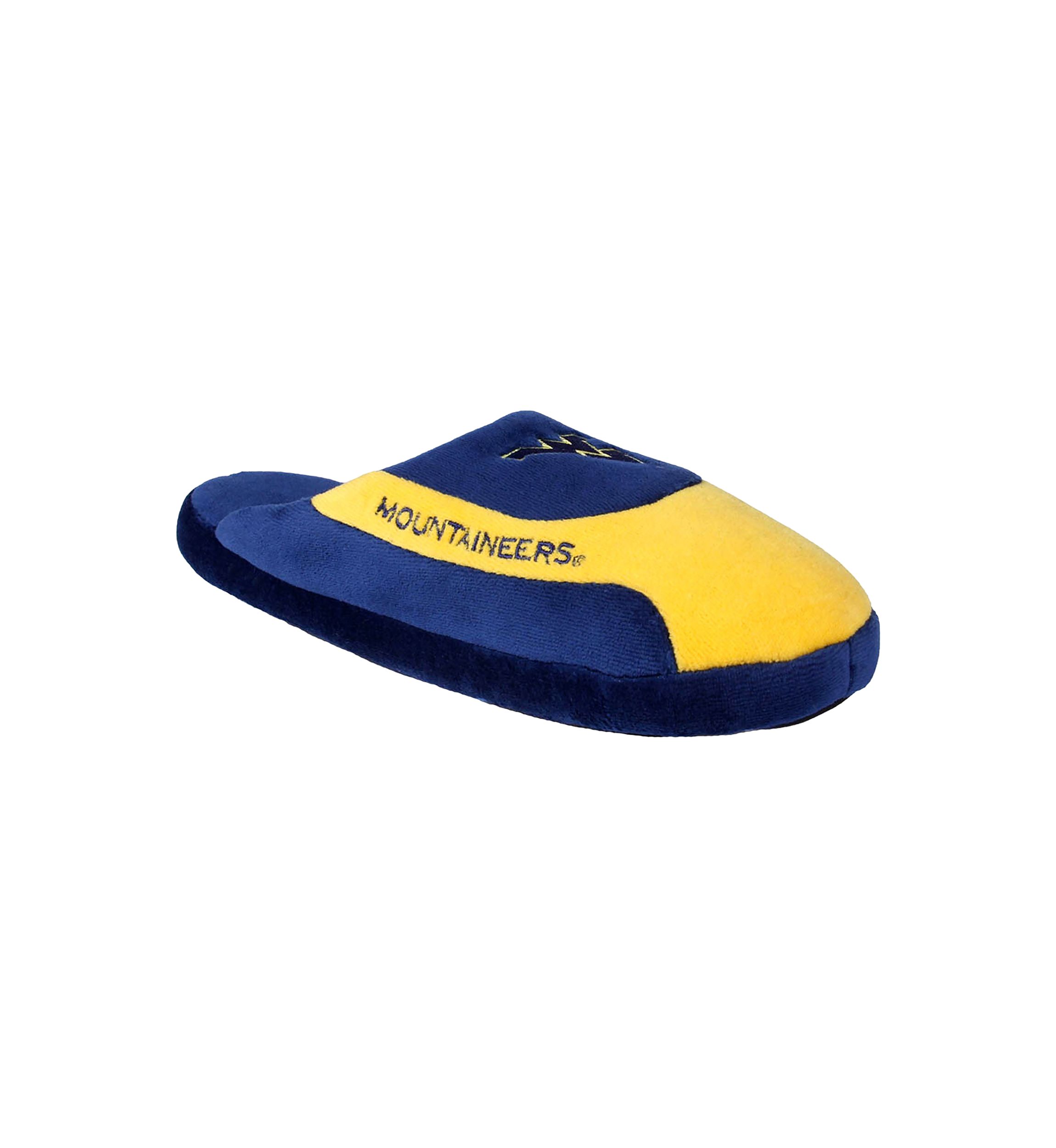 NCAA West Virginia Mountaineers Low Pro Stripe Slip On Slippers