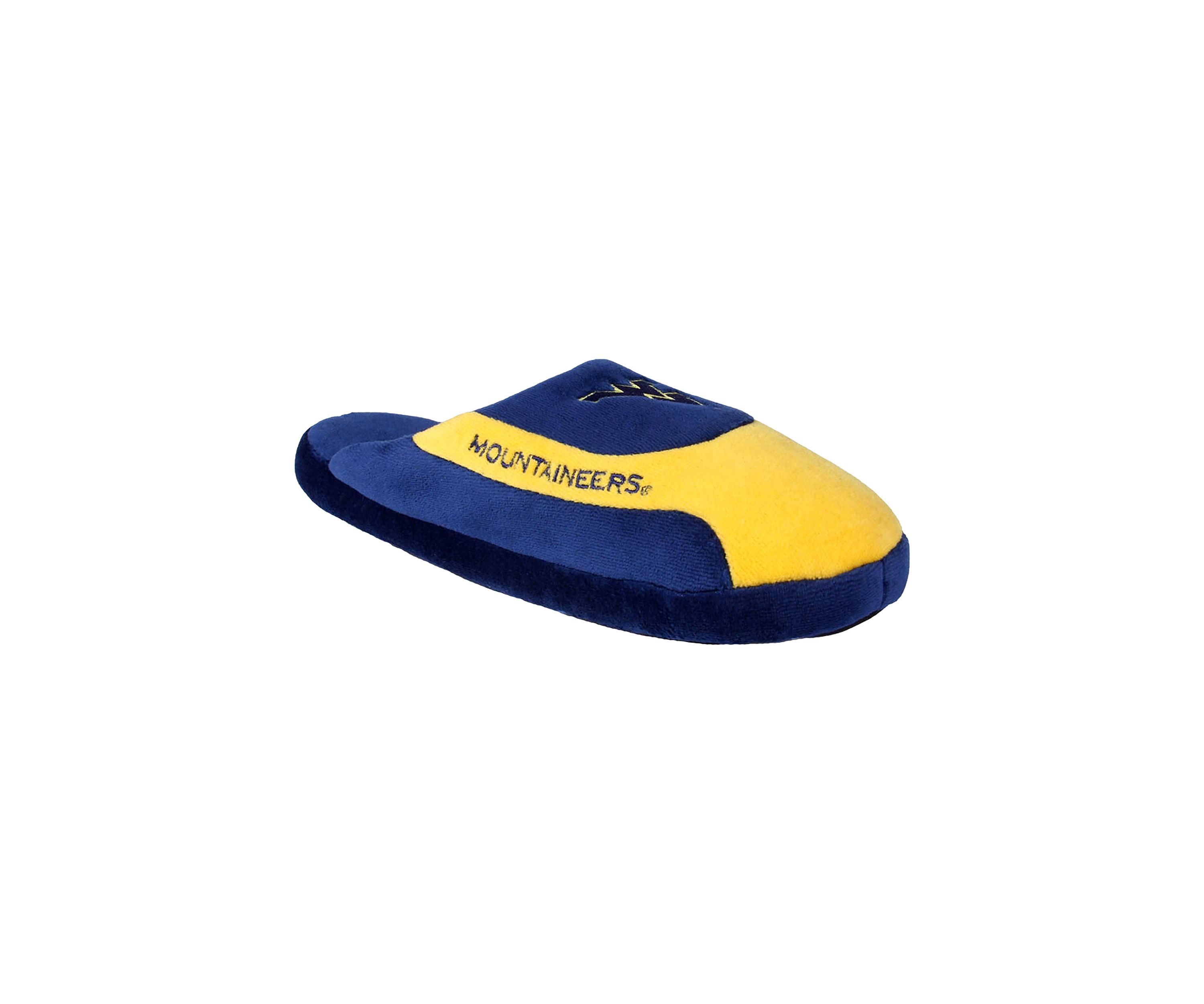 NCAA West Virginia Mountaineers Low Pro Stripe Slip On Slippers