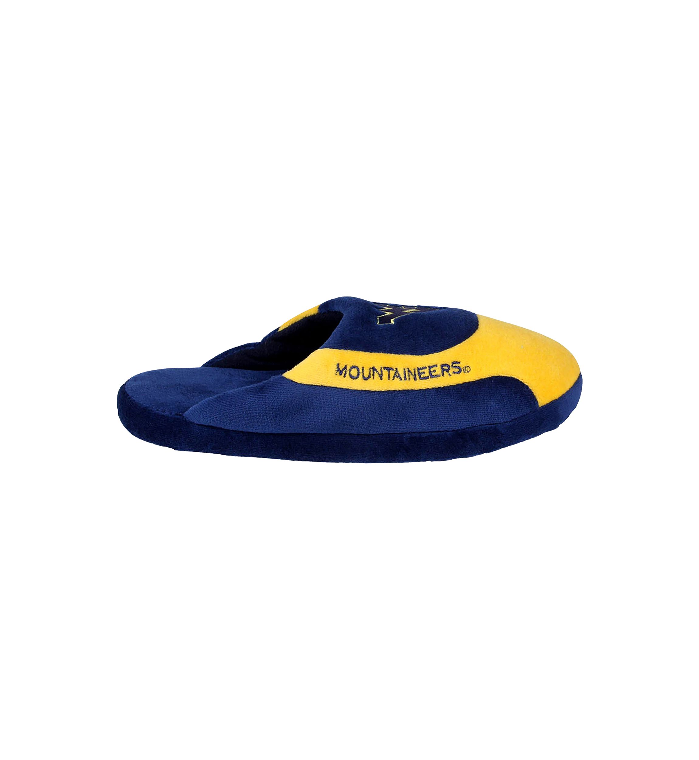 NCAA West Virginia Mountaineers Low Pro Stripe Slip On Slippers