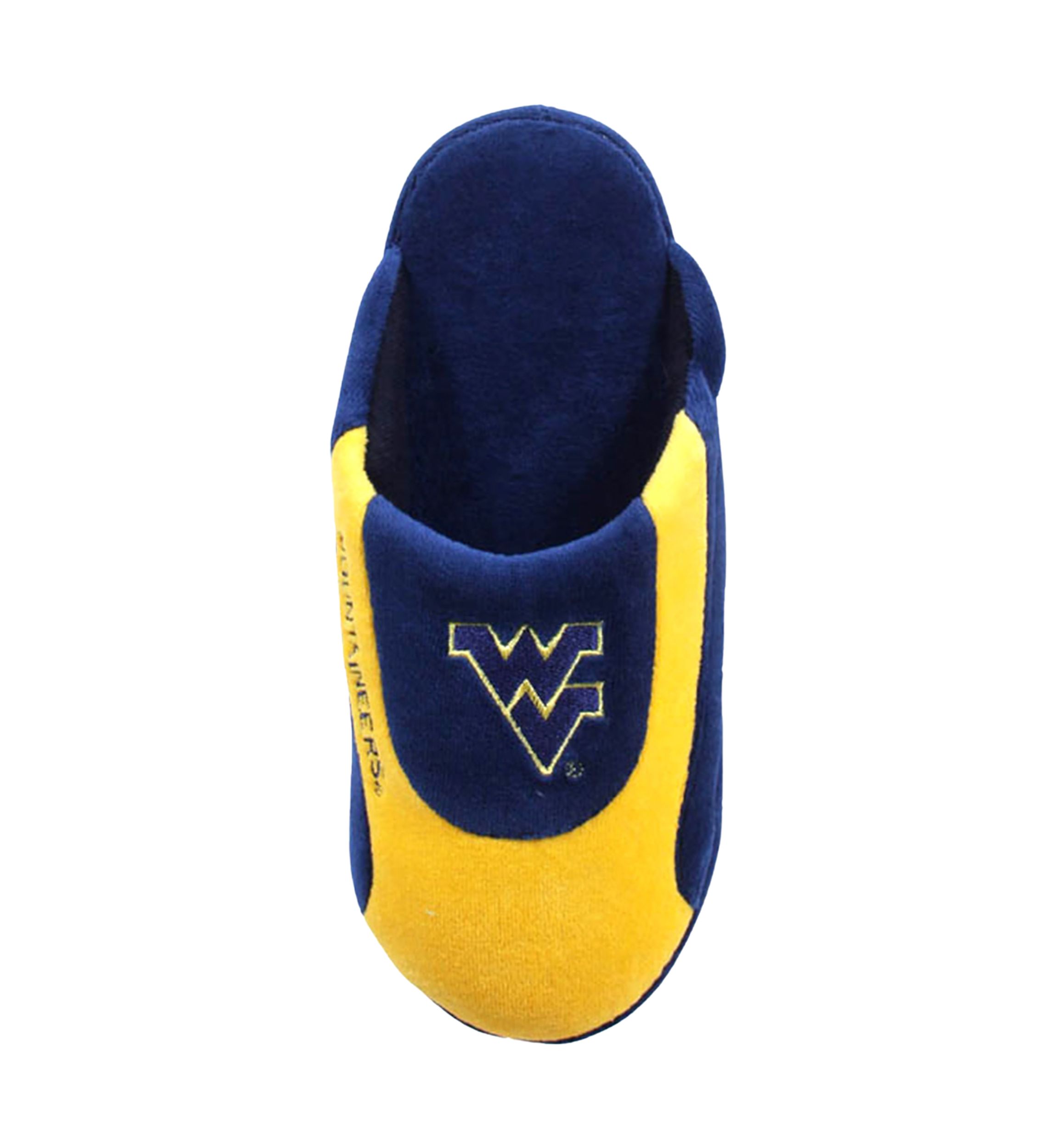 NCAA West Virginia Mountaineers Low Pro Stripe Slip On Slippers