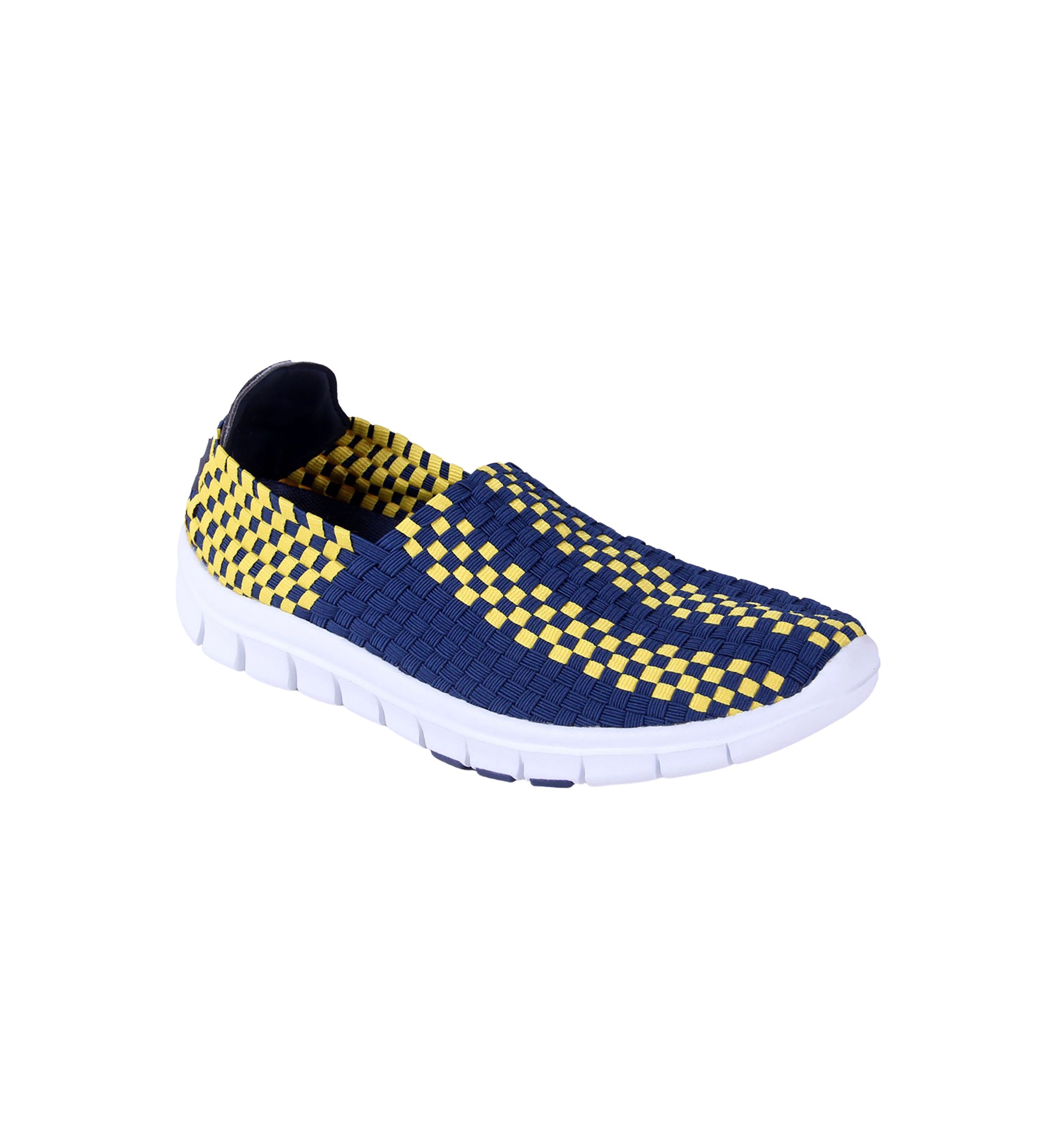 NCAA West Virginia Mountaineers Woven Colors Comfy Slip On Shoes