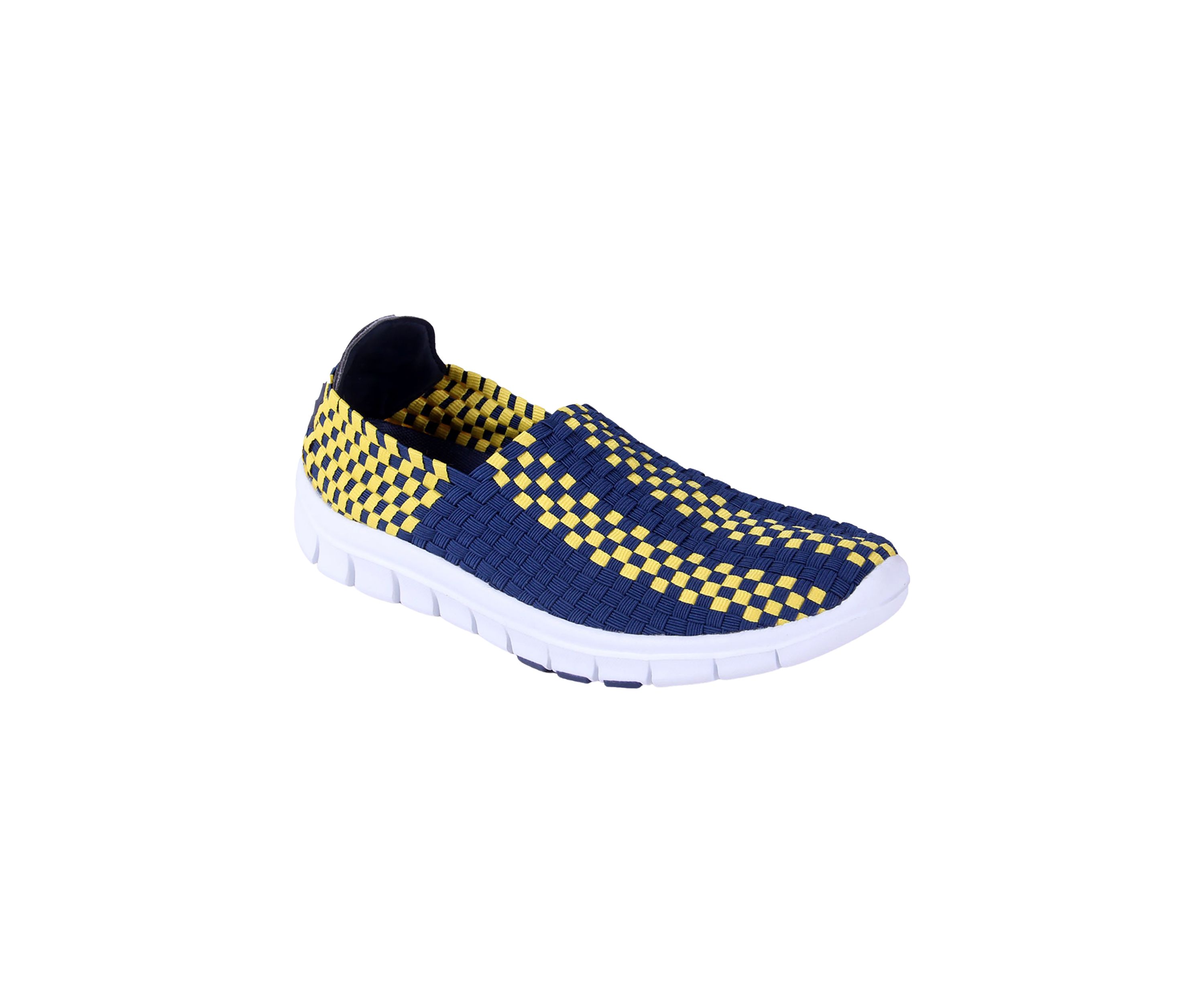 NCAA West Virginia Mountaineers Woven Colors Comfy Slip On Shoes