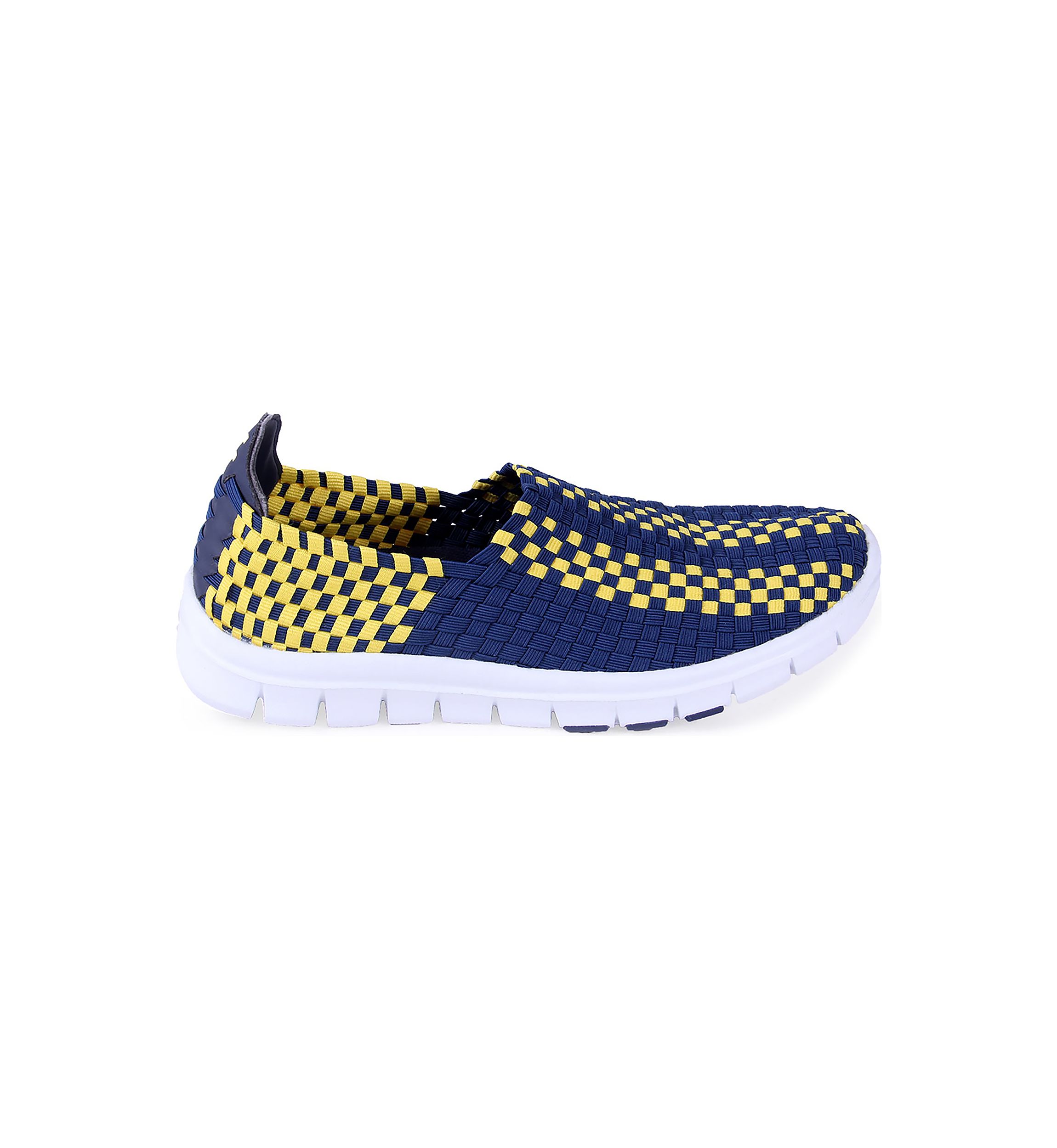 NCAA West Virginia Mountaineers Woven Colors Comfy Slip On Shoes