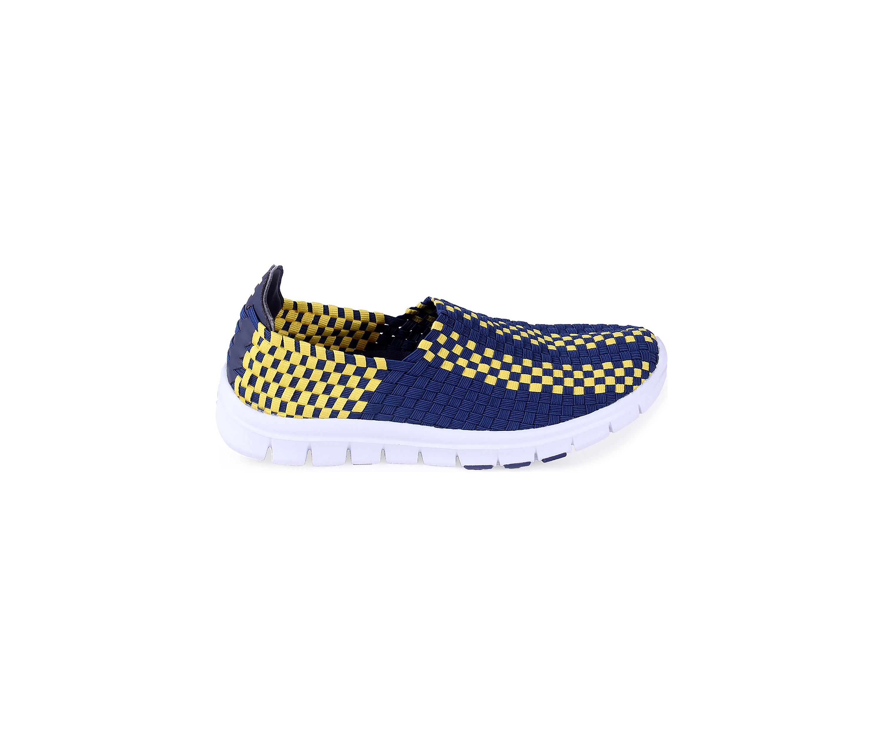 NCAA West Virginia Mountaineers Woven Colors Comfy Slip On Shoes