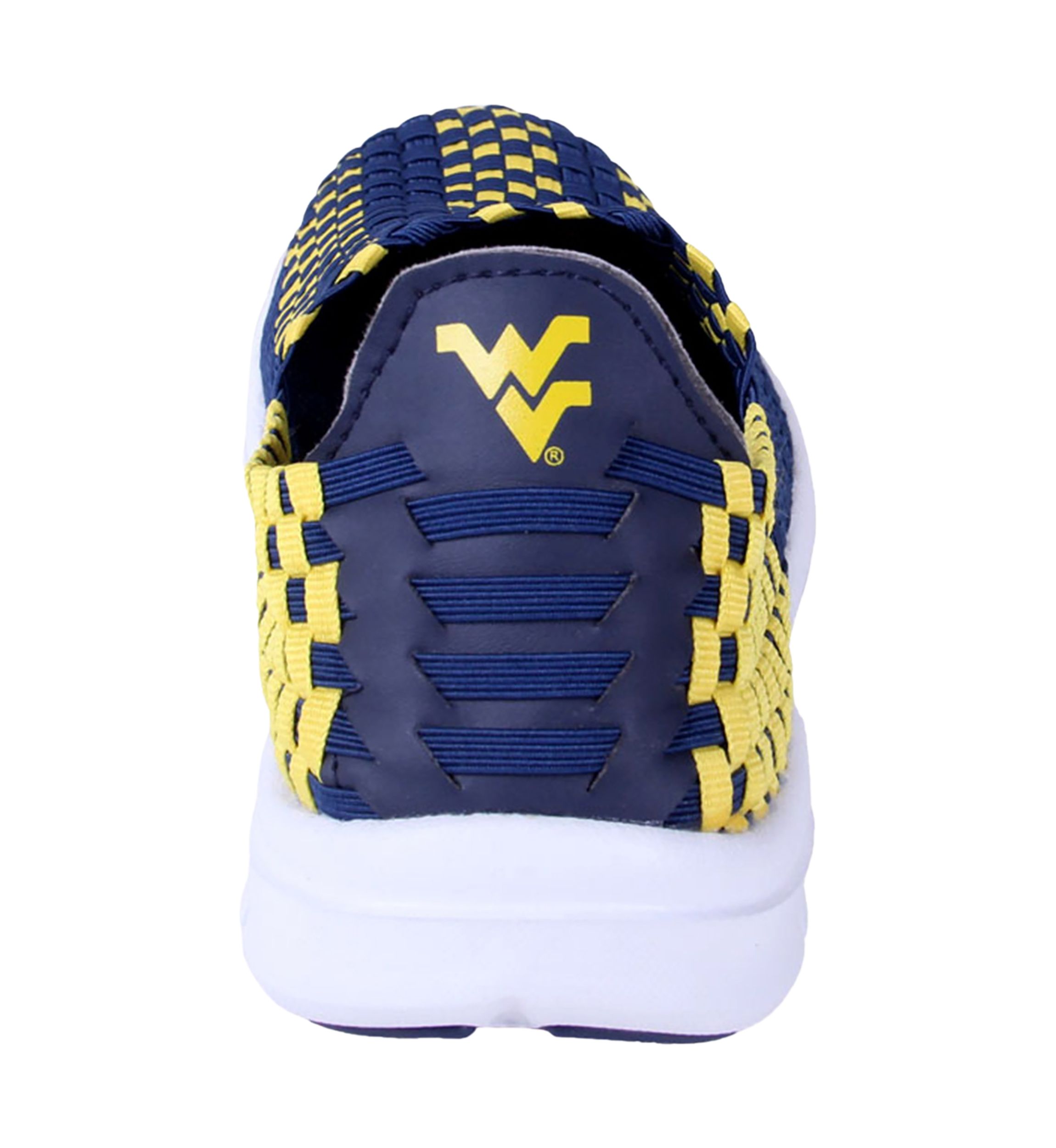 NCAA West Virginia Mountaineers Woven Colors Comfy Slip On Shoes