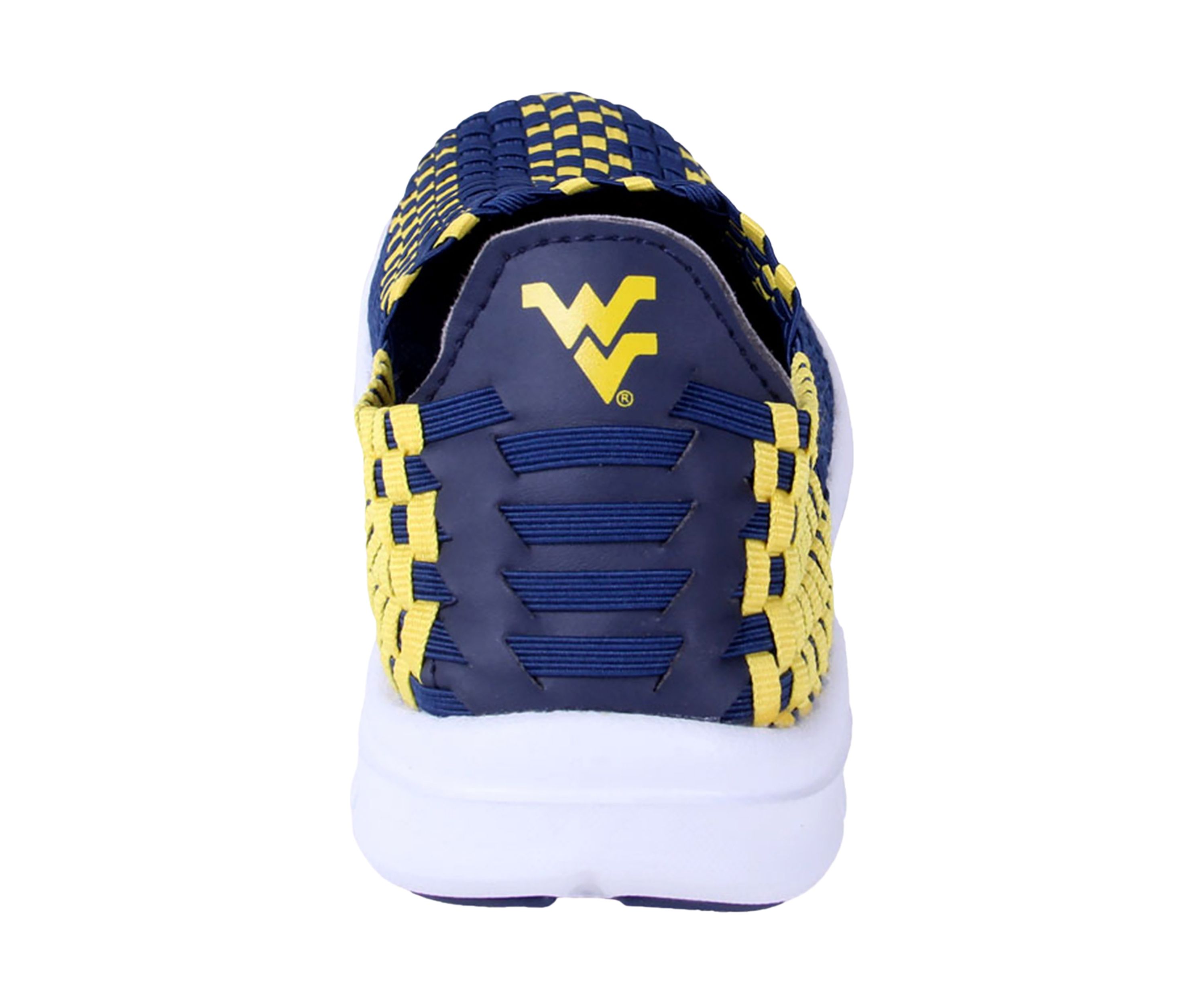 NCAA West Virginia Mountaineers Woven Colors Comfy Slip On Shoes