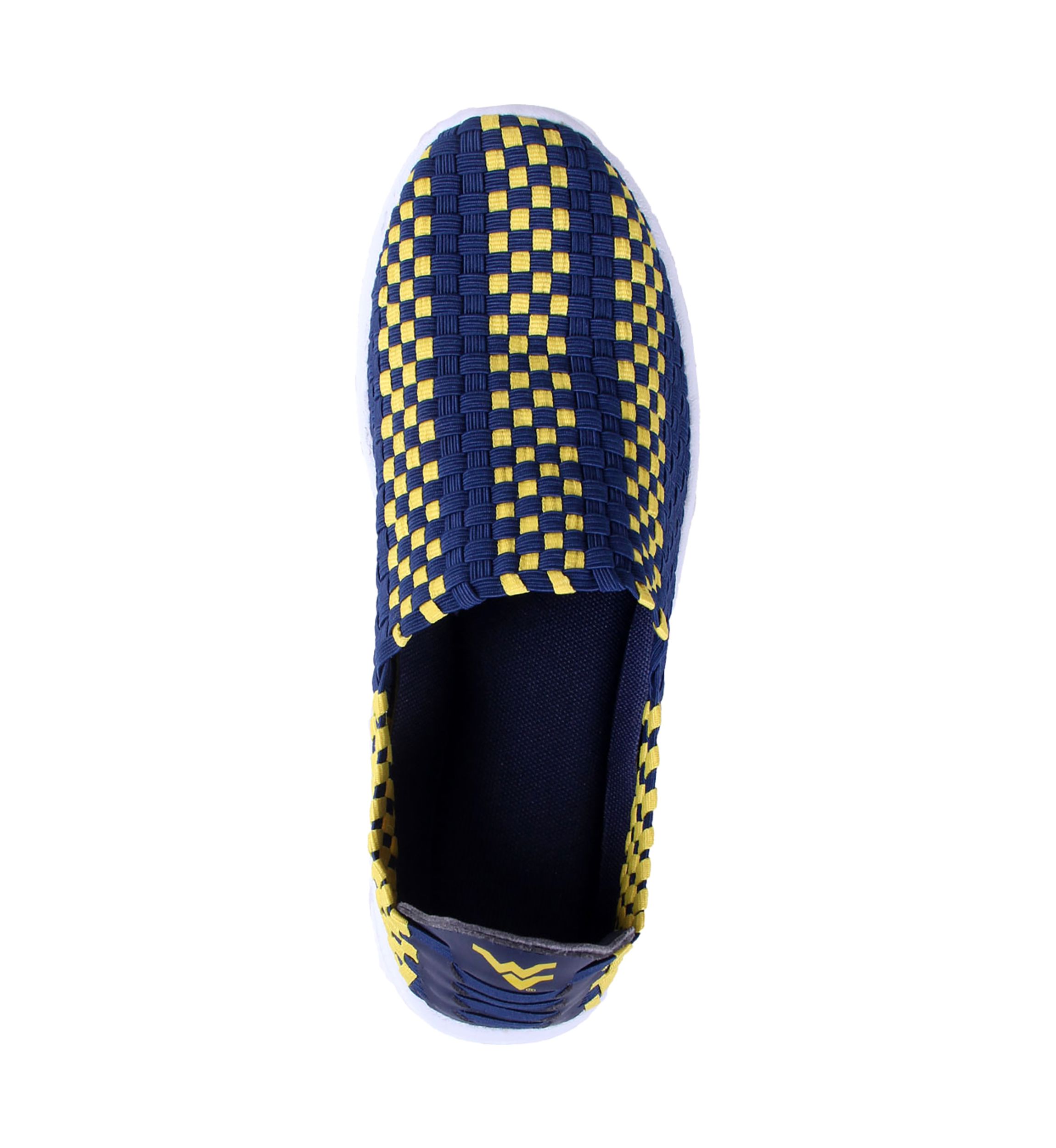 NCAA West Virginia Mountaineers Woven Colors Comfy Slip On Shoes