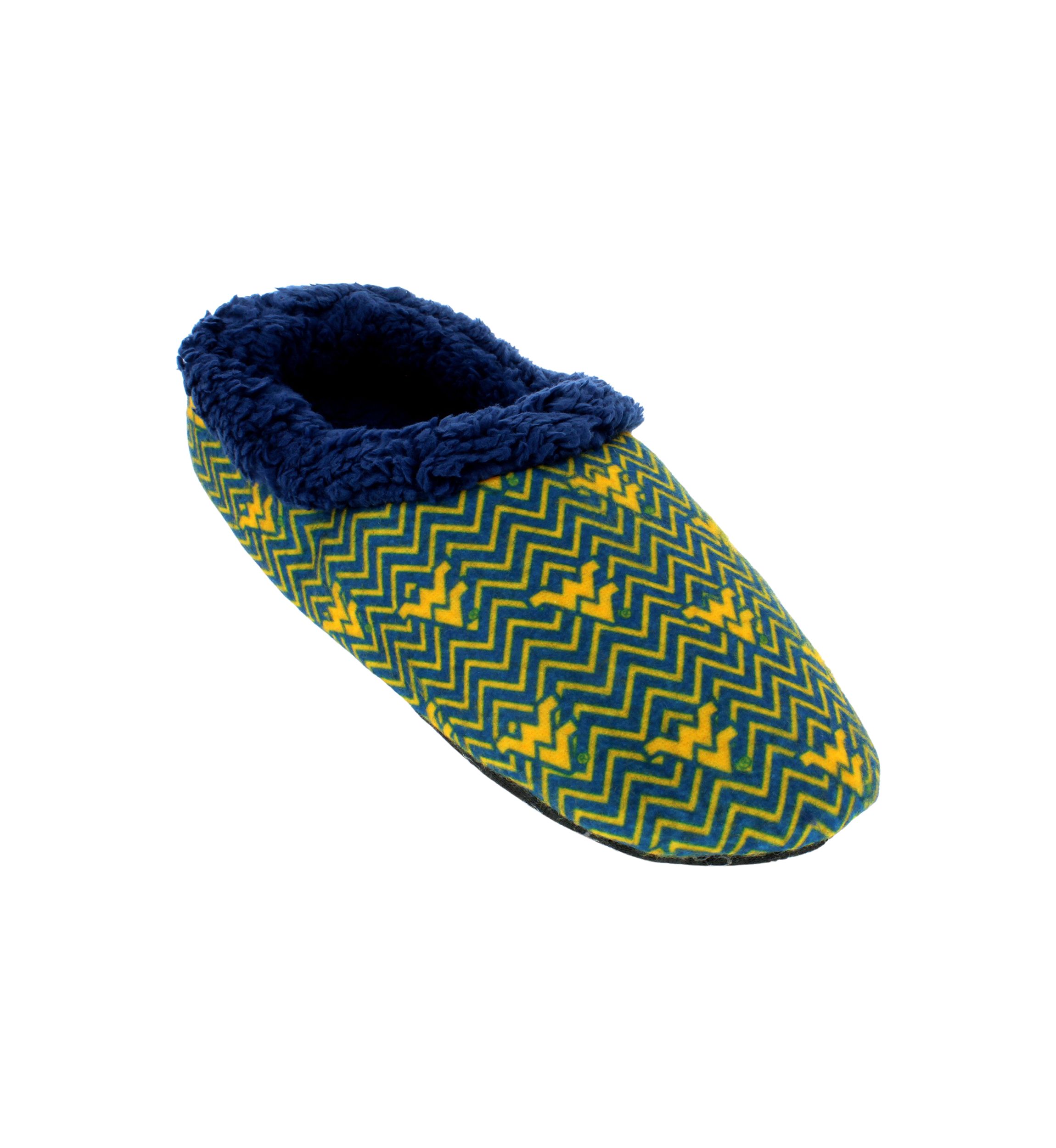 NCAA West Virginia Mountaineers Chevron Slip On Slippers