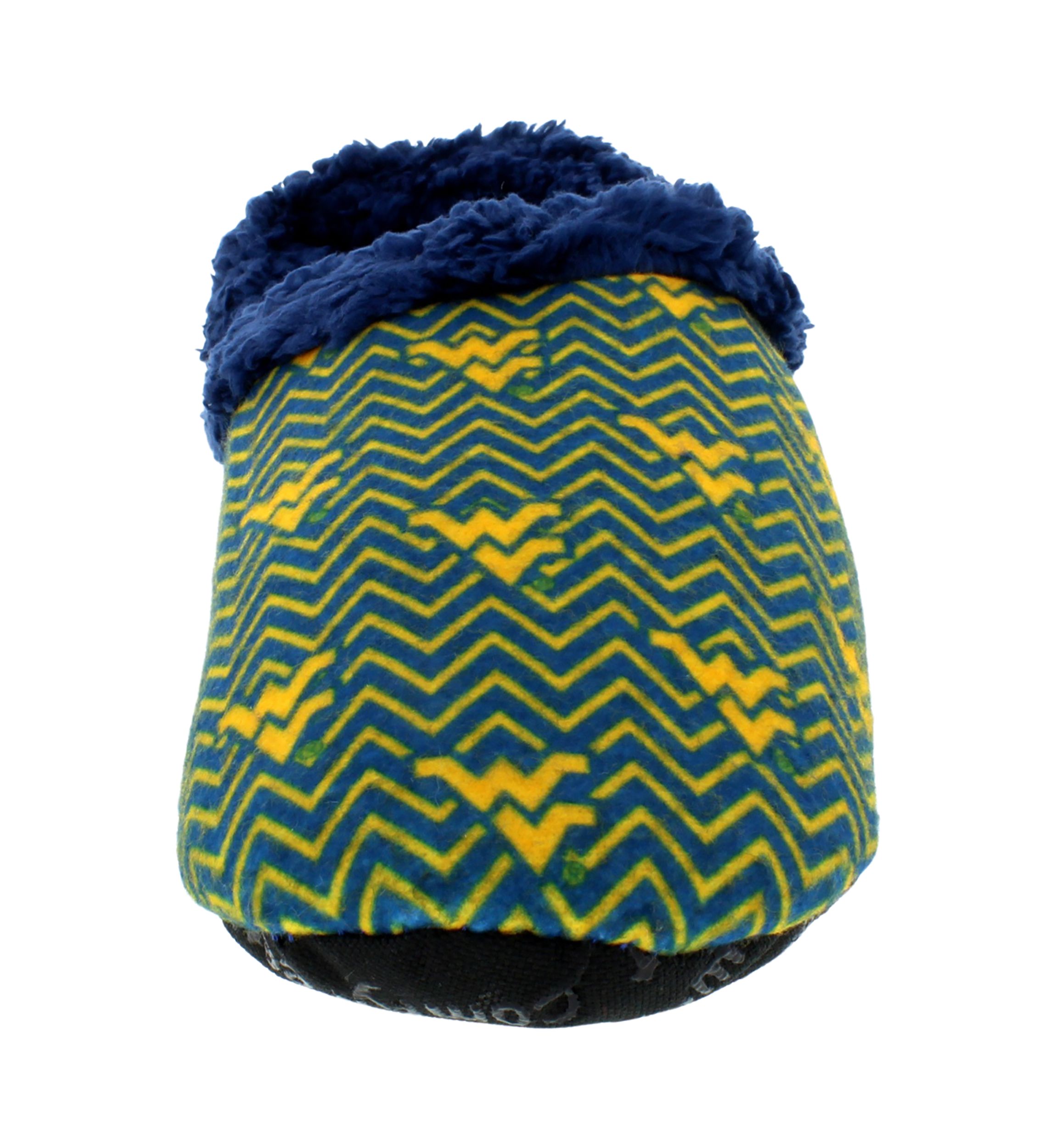 NCAA West Virginia Mountaineers Chevron Slip On Slippers