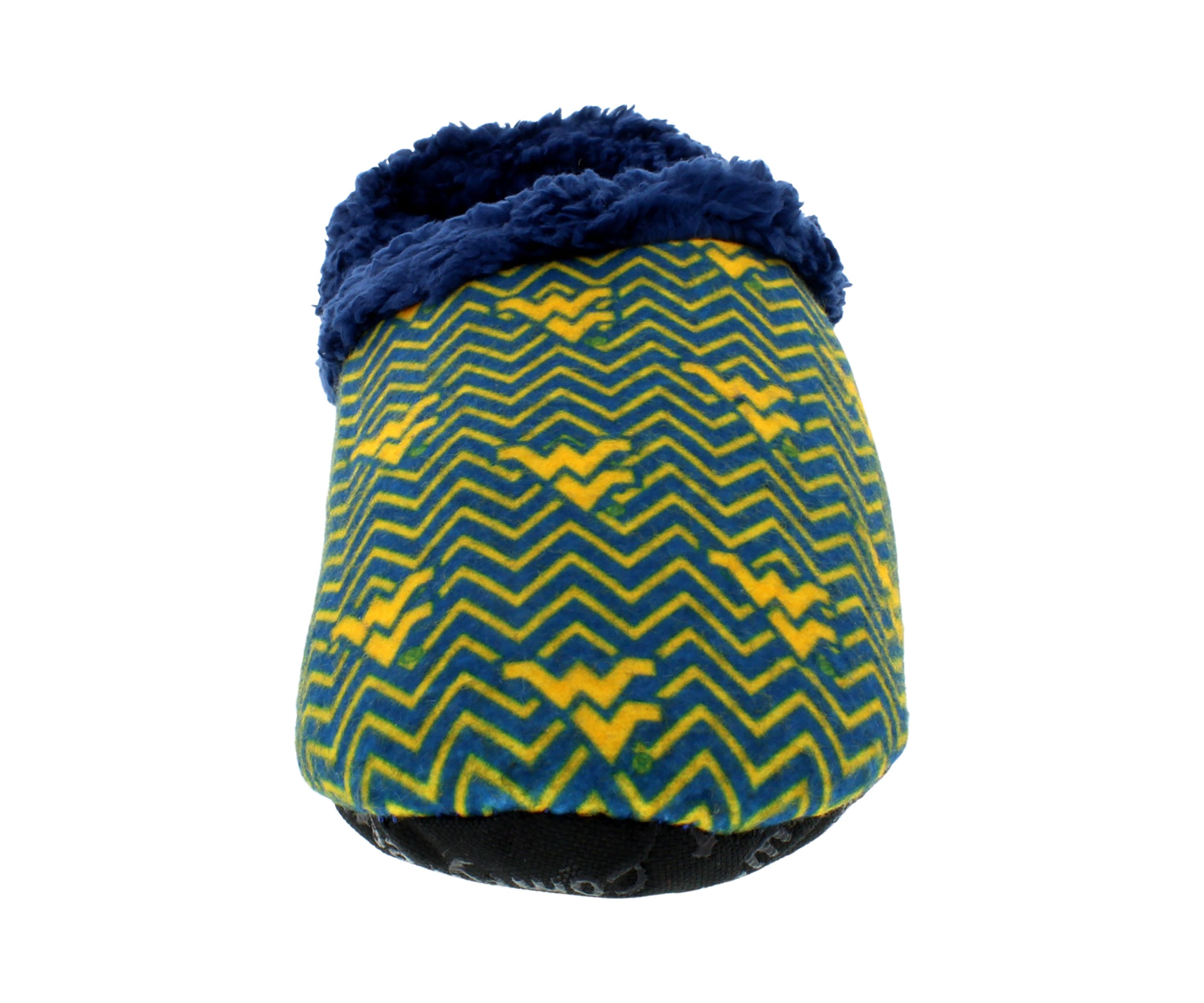 NCAA West Virginia Mountaineers Chevron Slip On Slippers