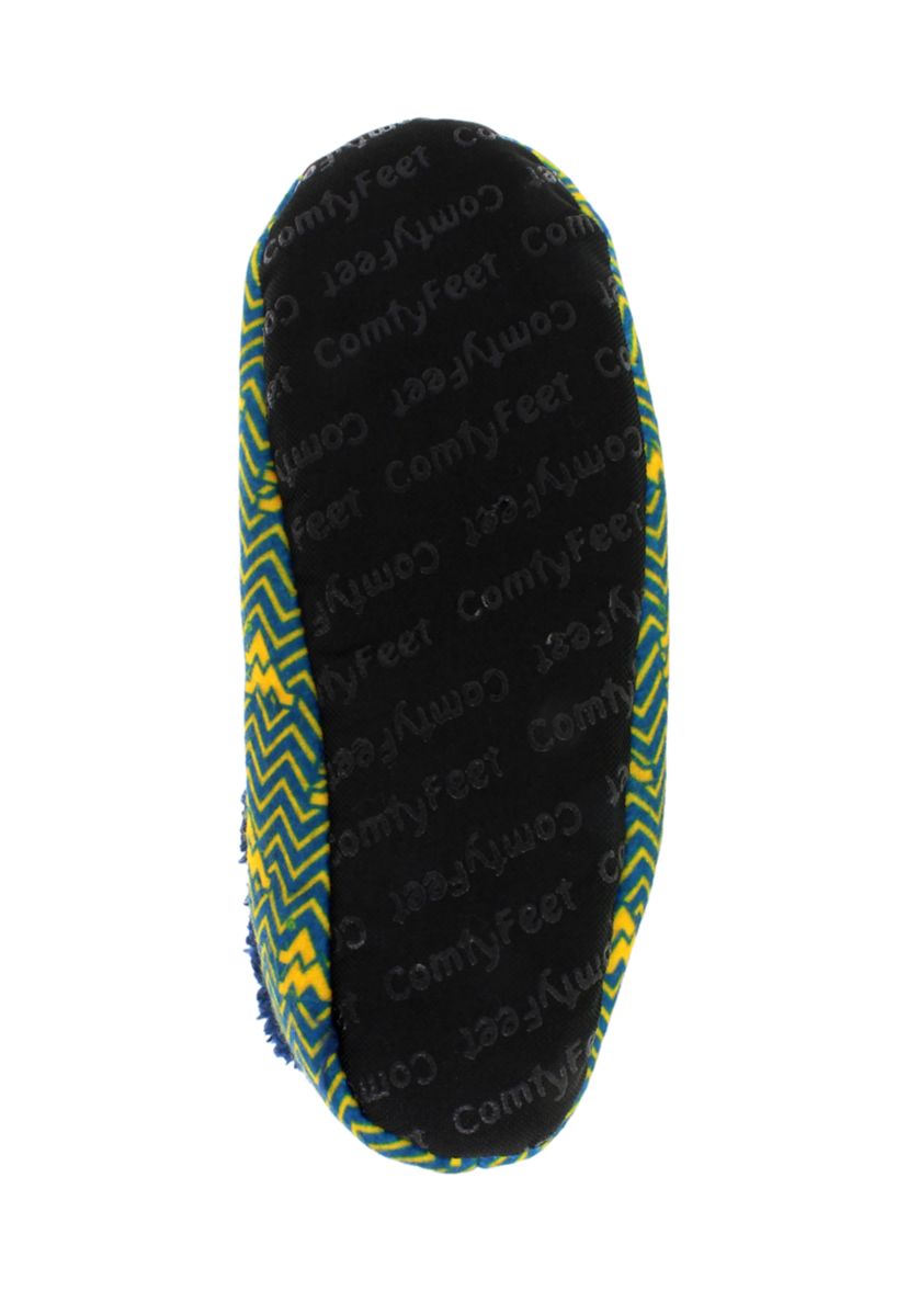 NCAA West Virginia Mountaineers Chevron Slip On Slippers