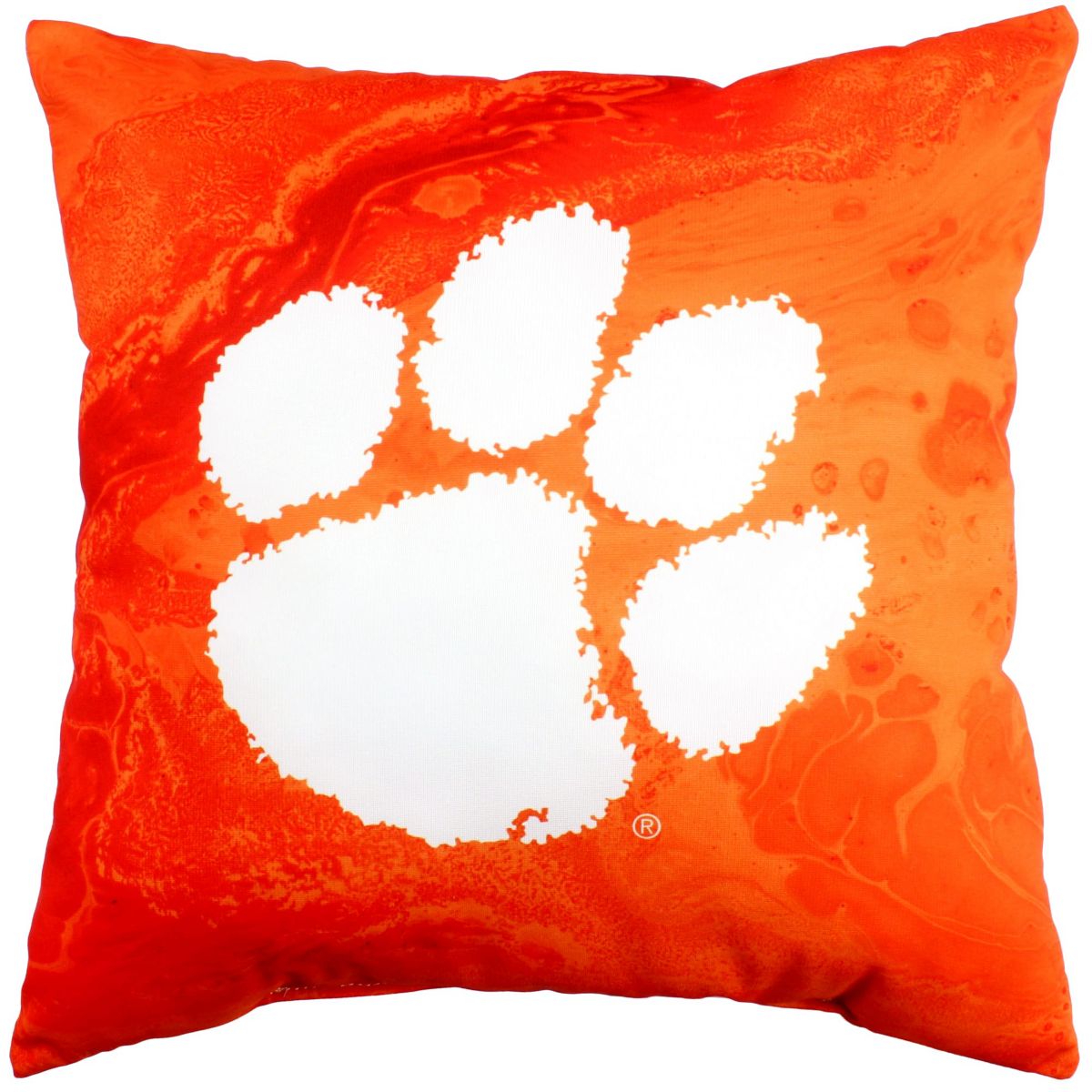 NCAA Clemson Tigers 2 Sided Color Swept Decorative Pillow