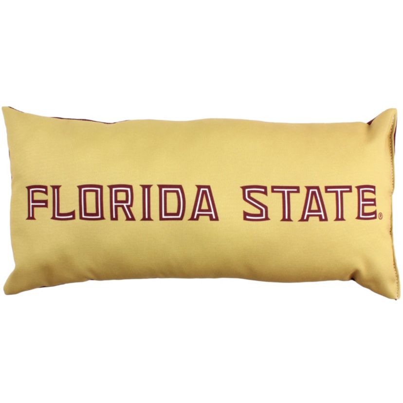 NCAA Florida State Seminoles 2 Sided Bolster Travel Pillow