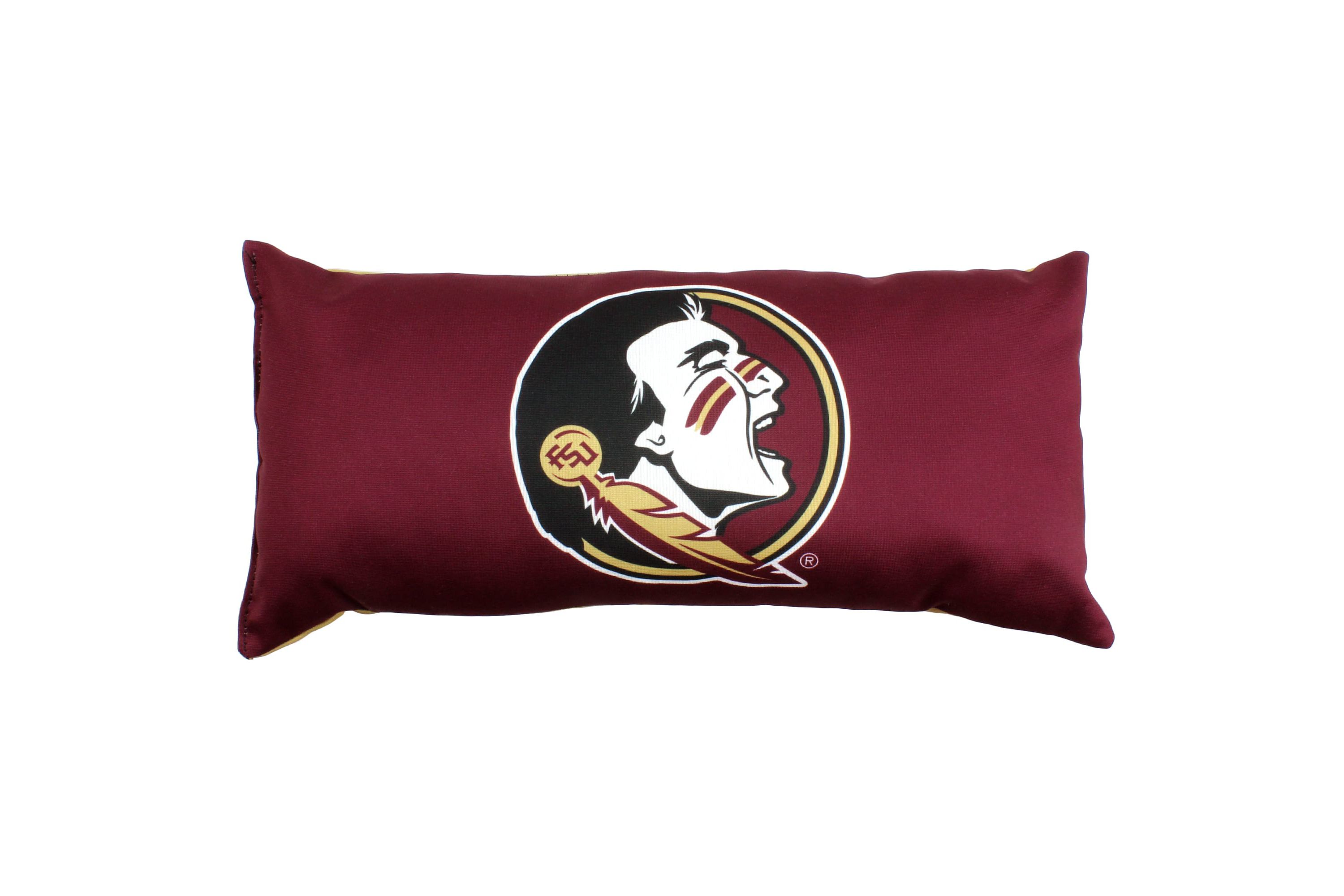 NCAA Florida State Seminoles 2 Sided Bolster Travel Pillow