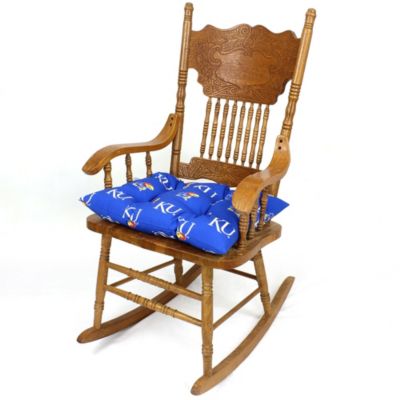 NCAA Kansas Jayhawks Rocker Pad - Chair Cushion