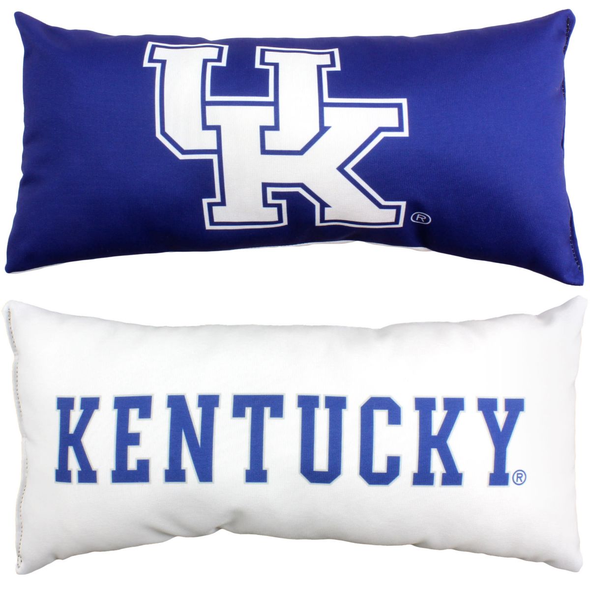 NCAA Kentucky Wildcats 2 Sided Bolster Travel Pillow