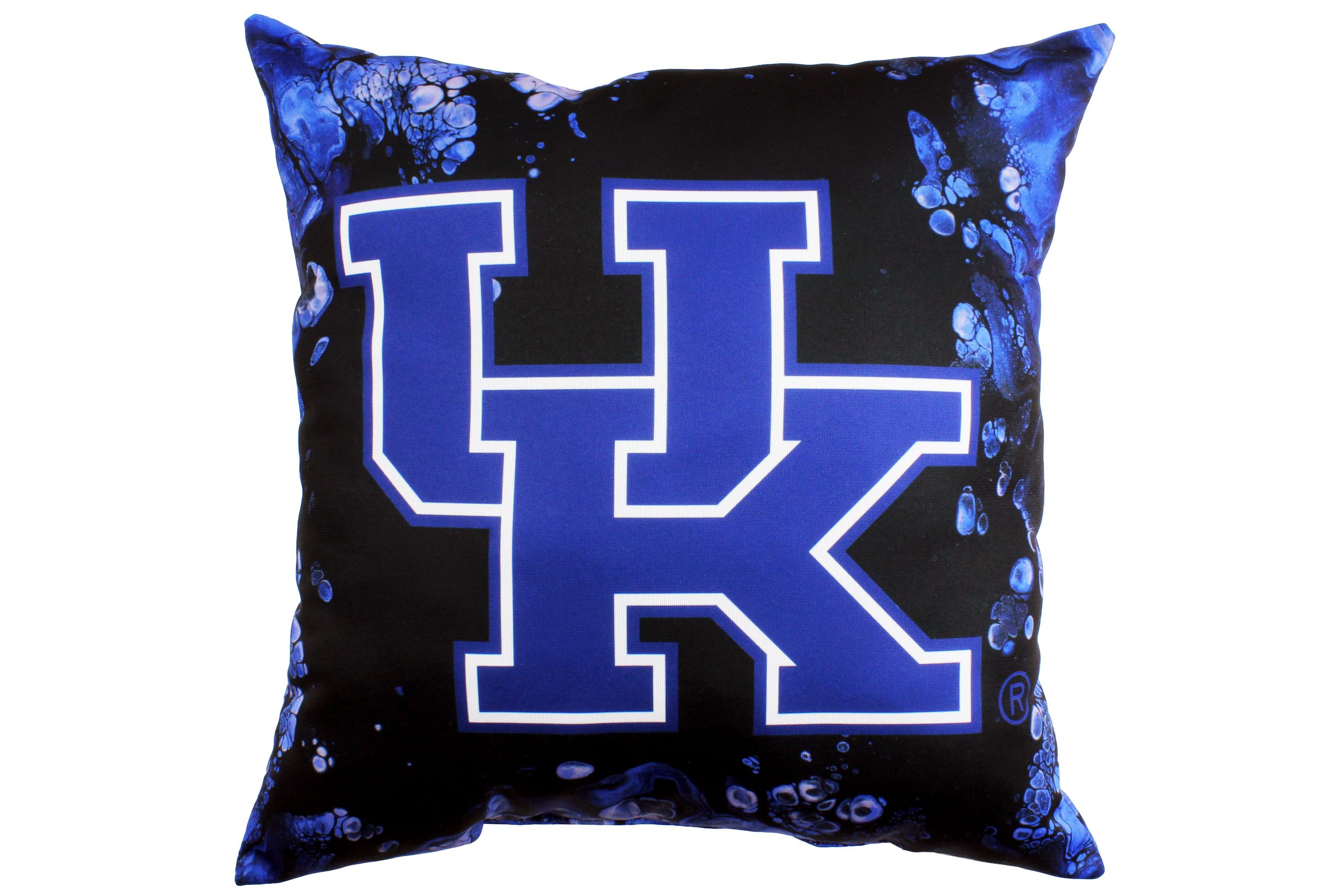 NCAA Kentucky Wildcats 2 Sided Color Swept Decorative Pillow