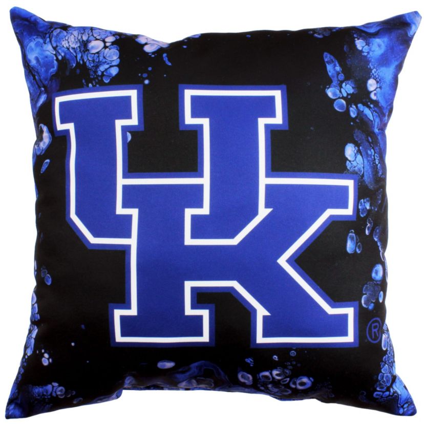 NCAA Kentucky Wildcats 2 Sided Color Swept Decorative Pillow