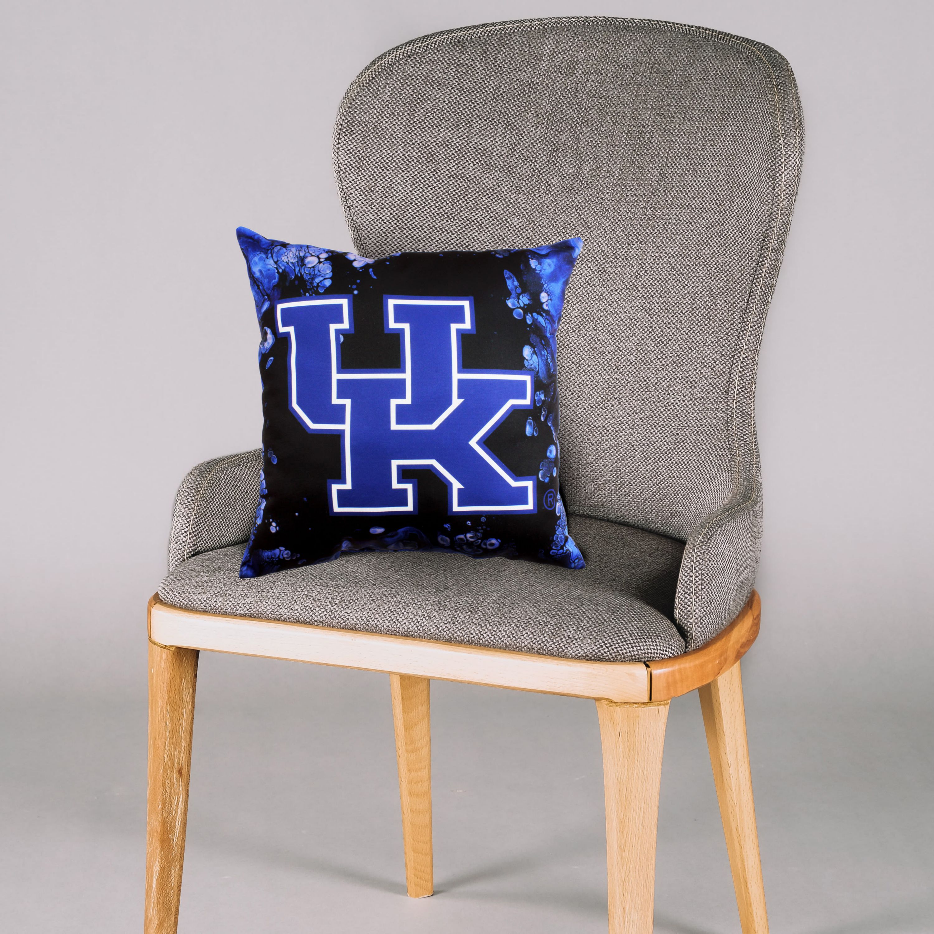 NCAA Kentucky Wildcats 2 Sided Color Swept Decorative Pillow
