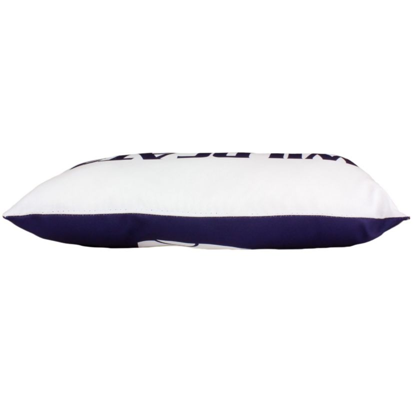 NCAA Kansas State Wildcats 2 Sided Bolster Travel Pillow