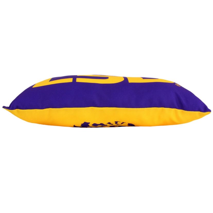 NCAA LSU Tigers 2 Sided Bolster Travel Pillow