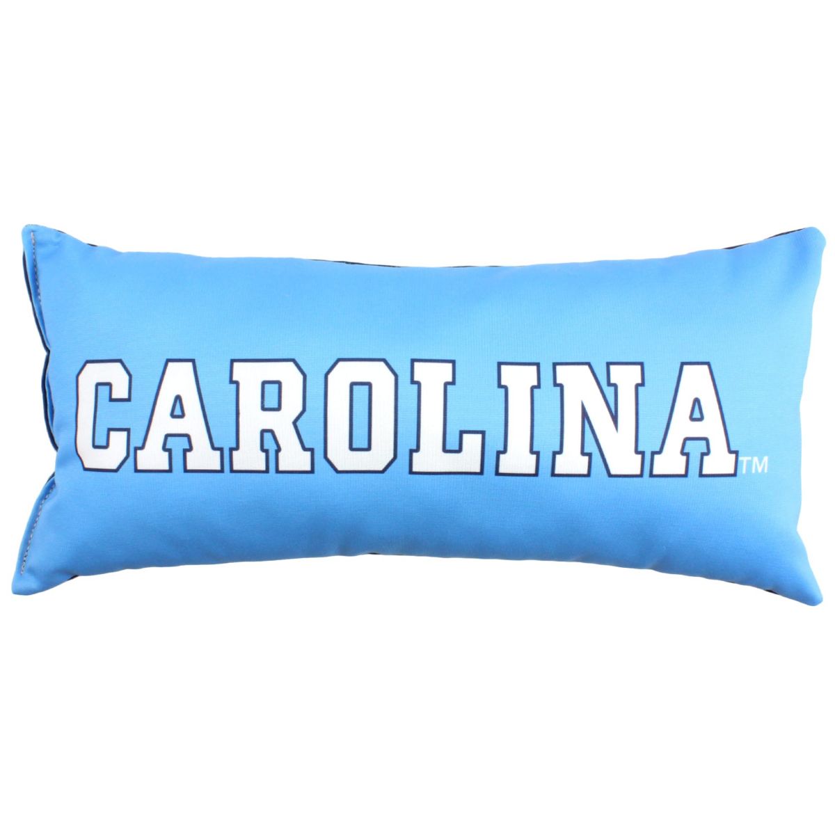 NCAA North Carolina Tar Heels 2 Sided Bolster Travel Pillow
