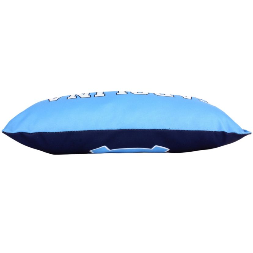 NCAA North Carolina Tar Heels 2 Sided Bolster Travel Pillow