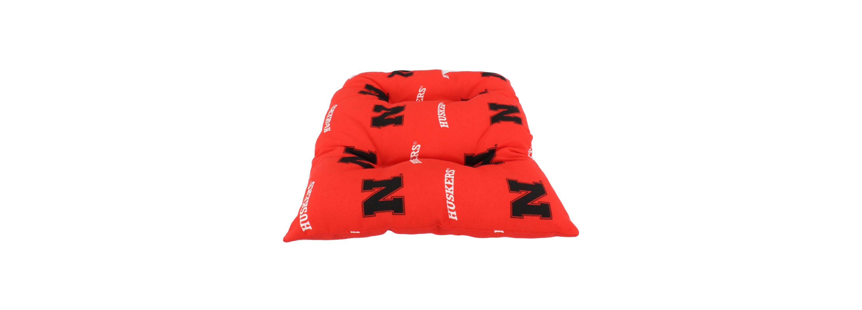 NCAA Nebraska Cornhuskers Rocker Pad - Chair Cushion