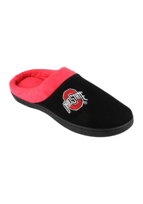 Comfy Feet NCAA Iowa State Cyclones Low Pro Stripe Slip on Slippers, Medium