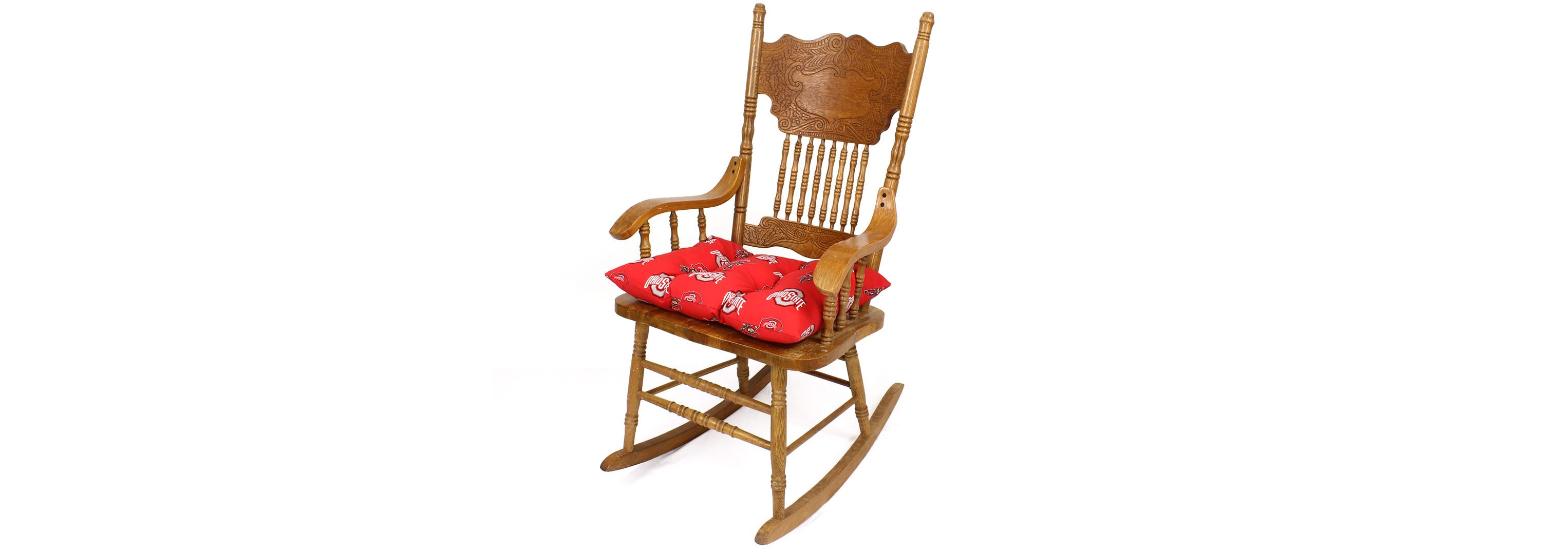 NCAA Ohio State Buckeyes Rocker Pad - Chair Cushion
