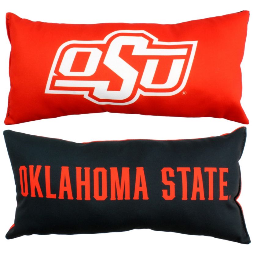 NCAA Oklahoma State Cowboys 2 Sided Bolster Travel Pillow