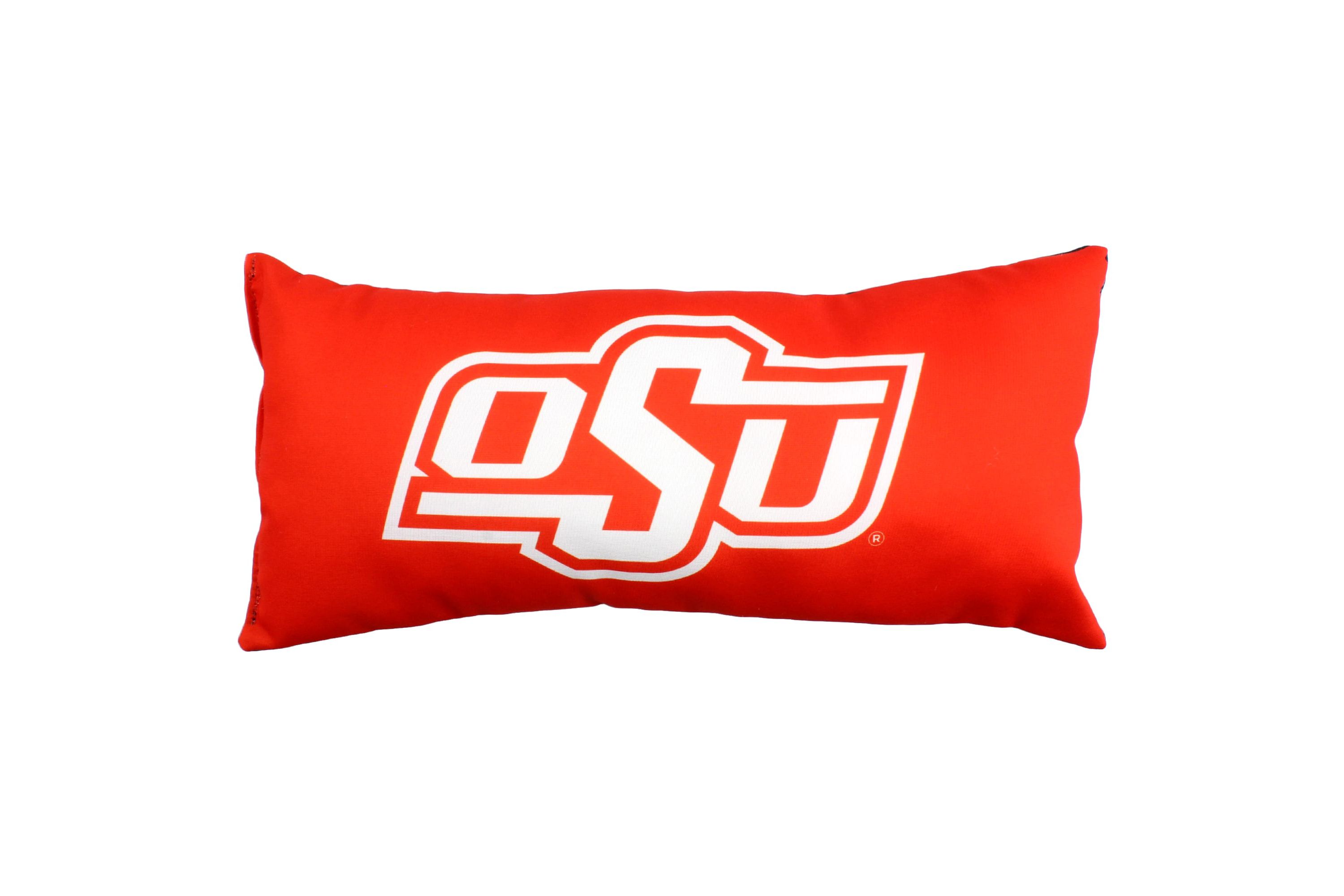 NCAA Oklahoma State Cowboys 2 Sided Bolster Travel Pillow