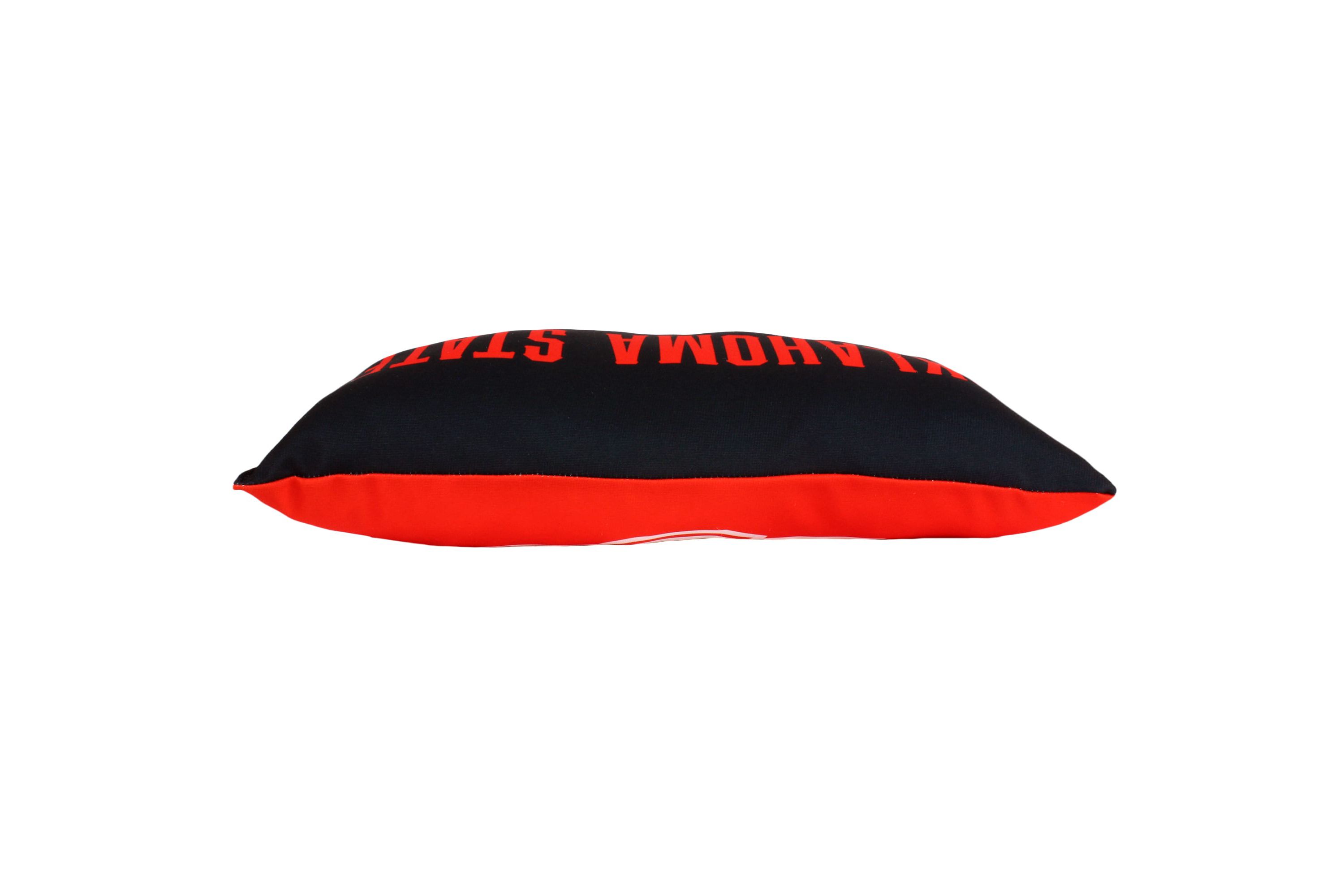 NCAA Oklahoma State Cowboys 2 Sided Bolster Travel Pillow
