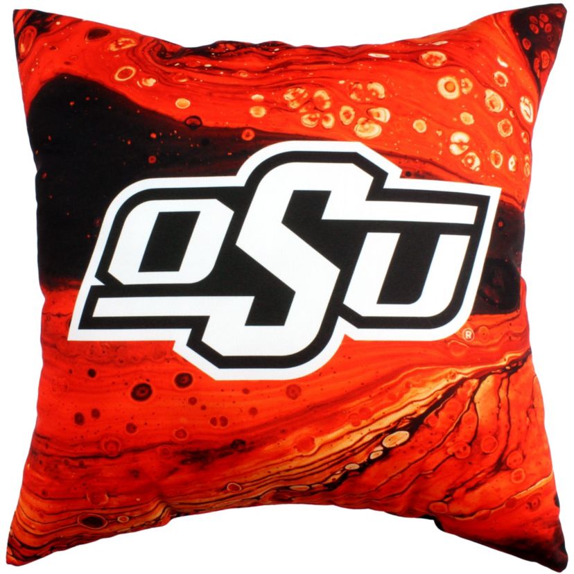 NCAA Oklahoma State Cowboys 2 Sided Color Swept Decorative Pillow
