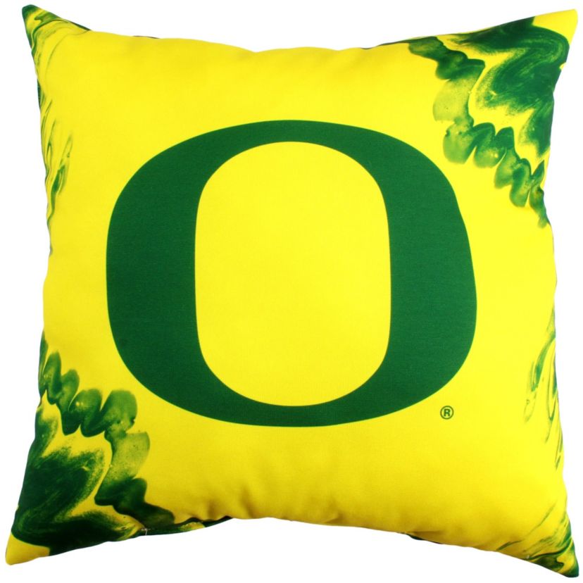 NCAA Oregon Ducks 2 Sided Color Swept Decorative Pillow