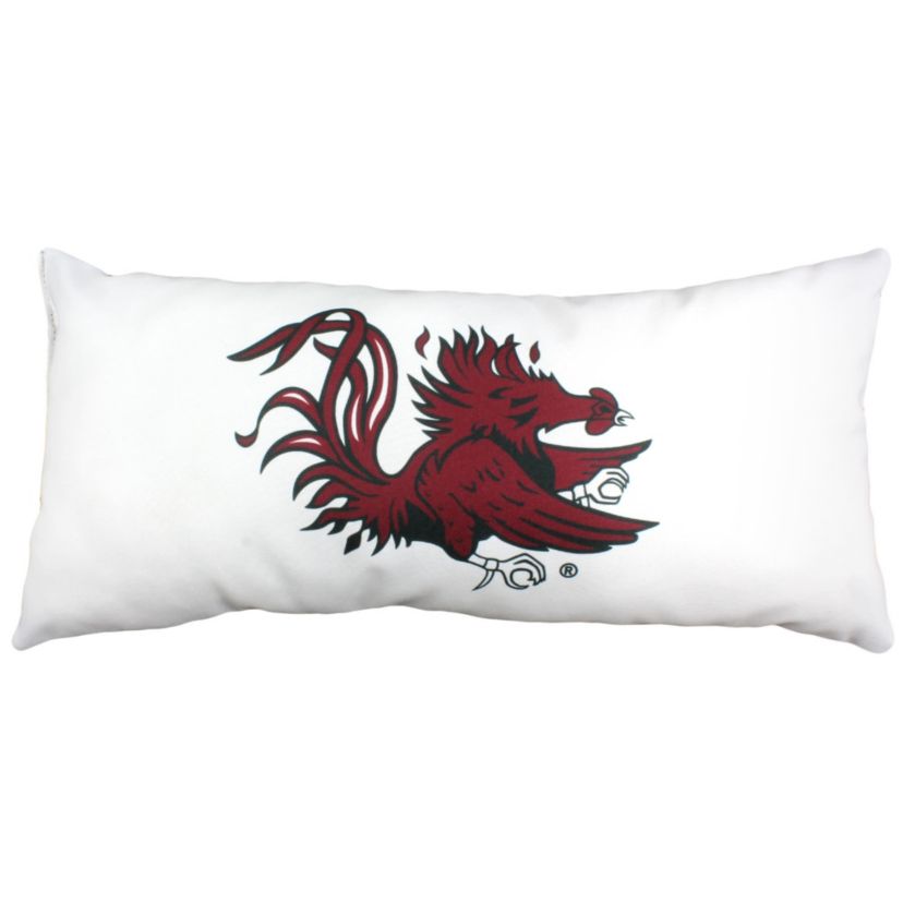 NCAA South Carolina Gamecocks 2 Sided Bolster Travel Pillow