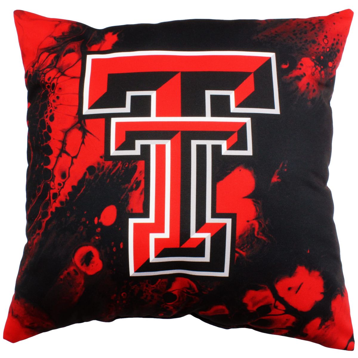 NCAA Texas Tech Red Raiders 2 Sided Color Swept Decorative Pillow