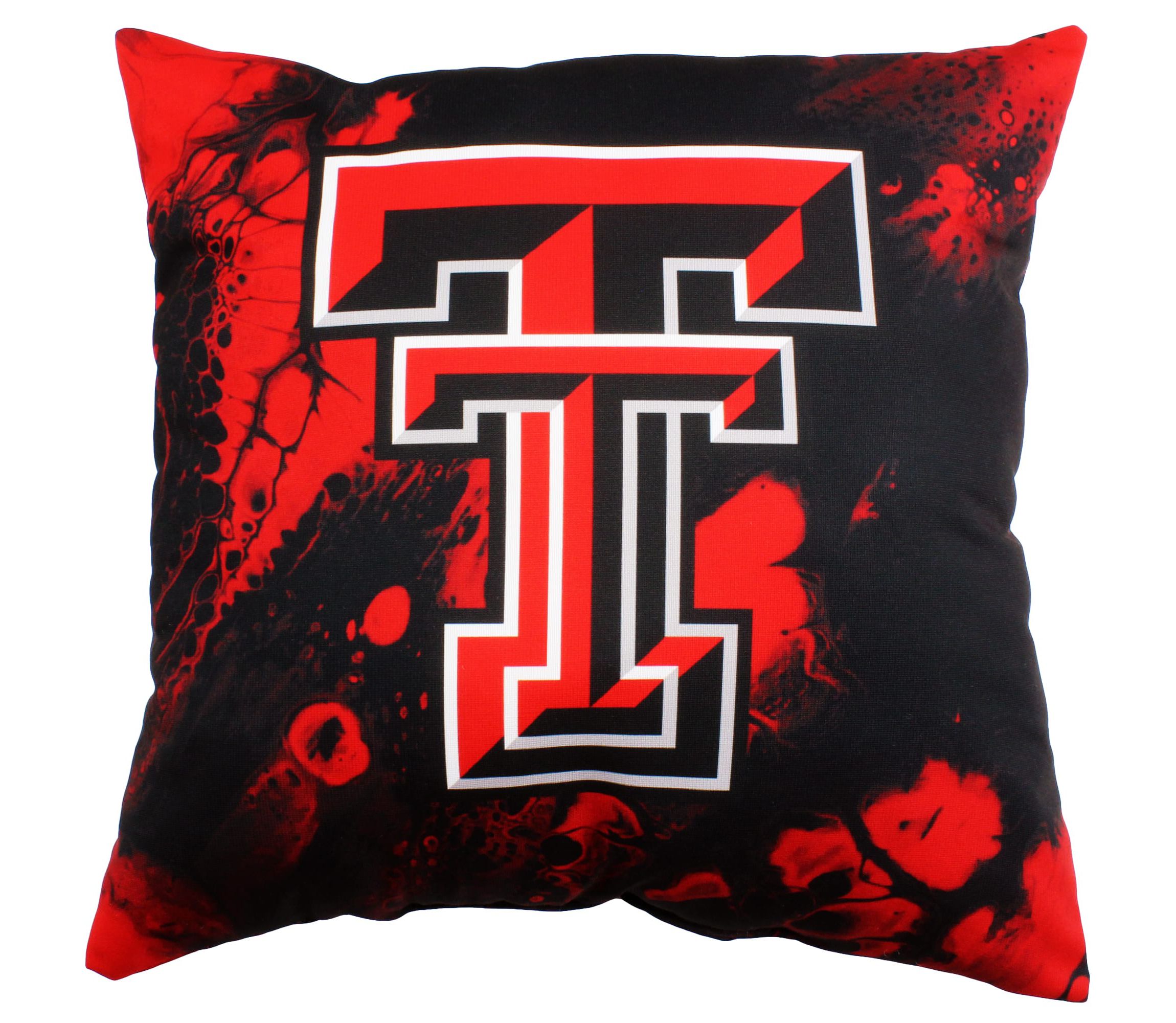 NCAA Texas Tech Red Raiders 2 Sided Color Swept Decorative Pillow