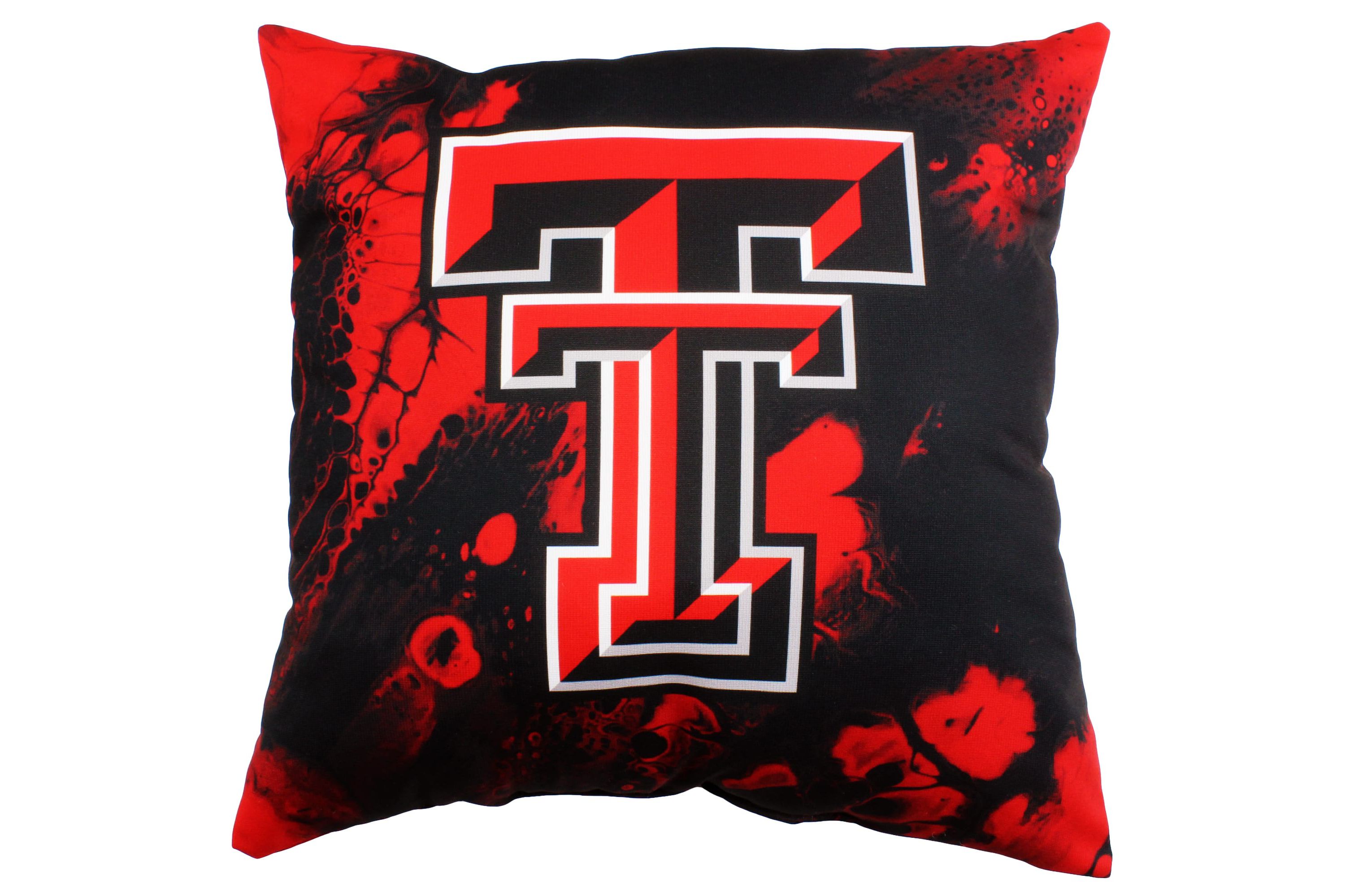 NCAA Texas Tech Red Raiders 2 Sided Color Swept Decorative Pillow