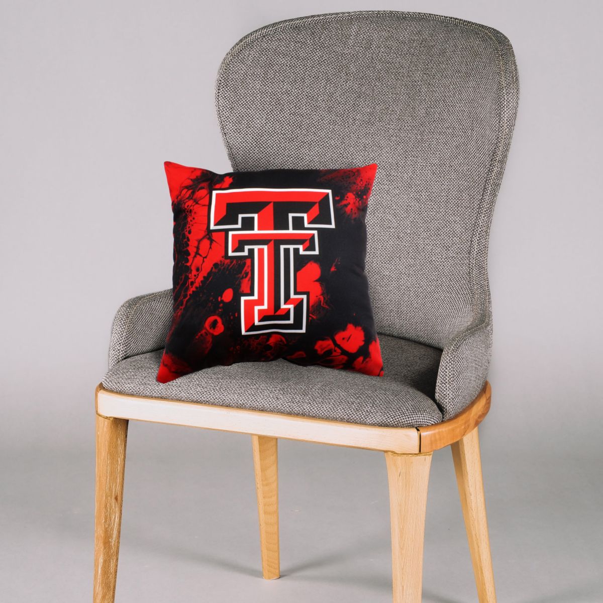 NCAA Texas Tech Red Raiders 2 Sided Color Swept Decorative Pillow
