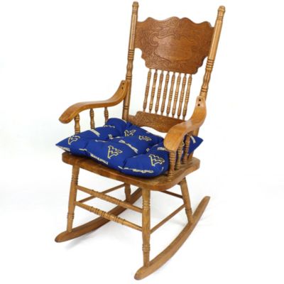 NCAA West Virginia Mountaineers Rocker Pad - Chair Cushion