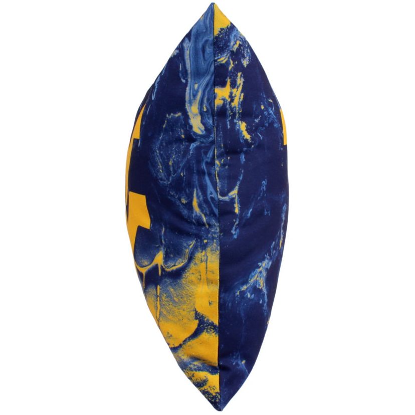 NCAA West Virginia Mountaineers 2 Sided Color Swept Decorative Pillow