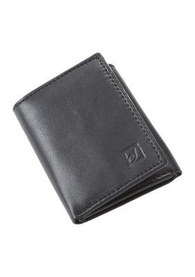 Stone Mountain Men’s Black Trifold Wallet