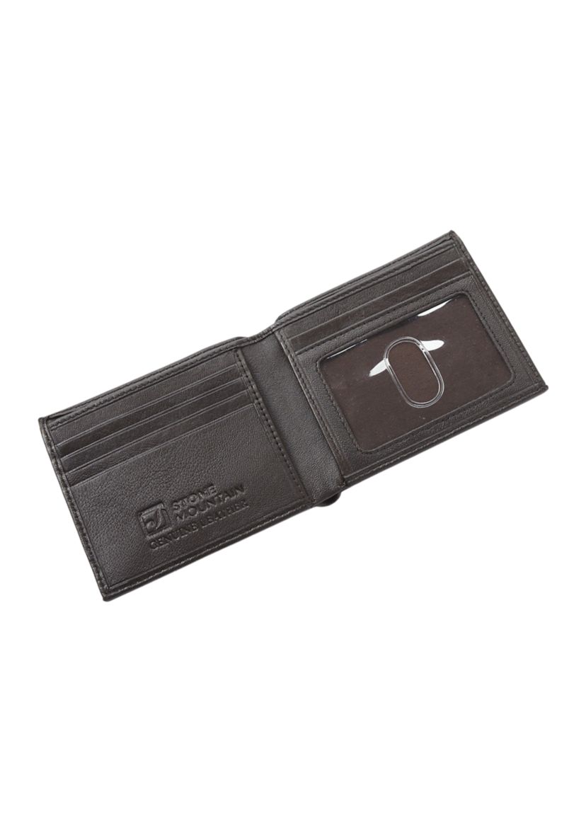 RFID Leather Bifold Wallet 
