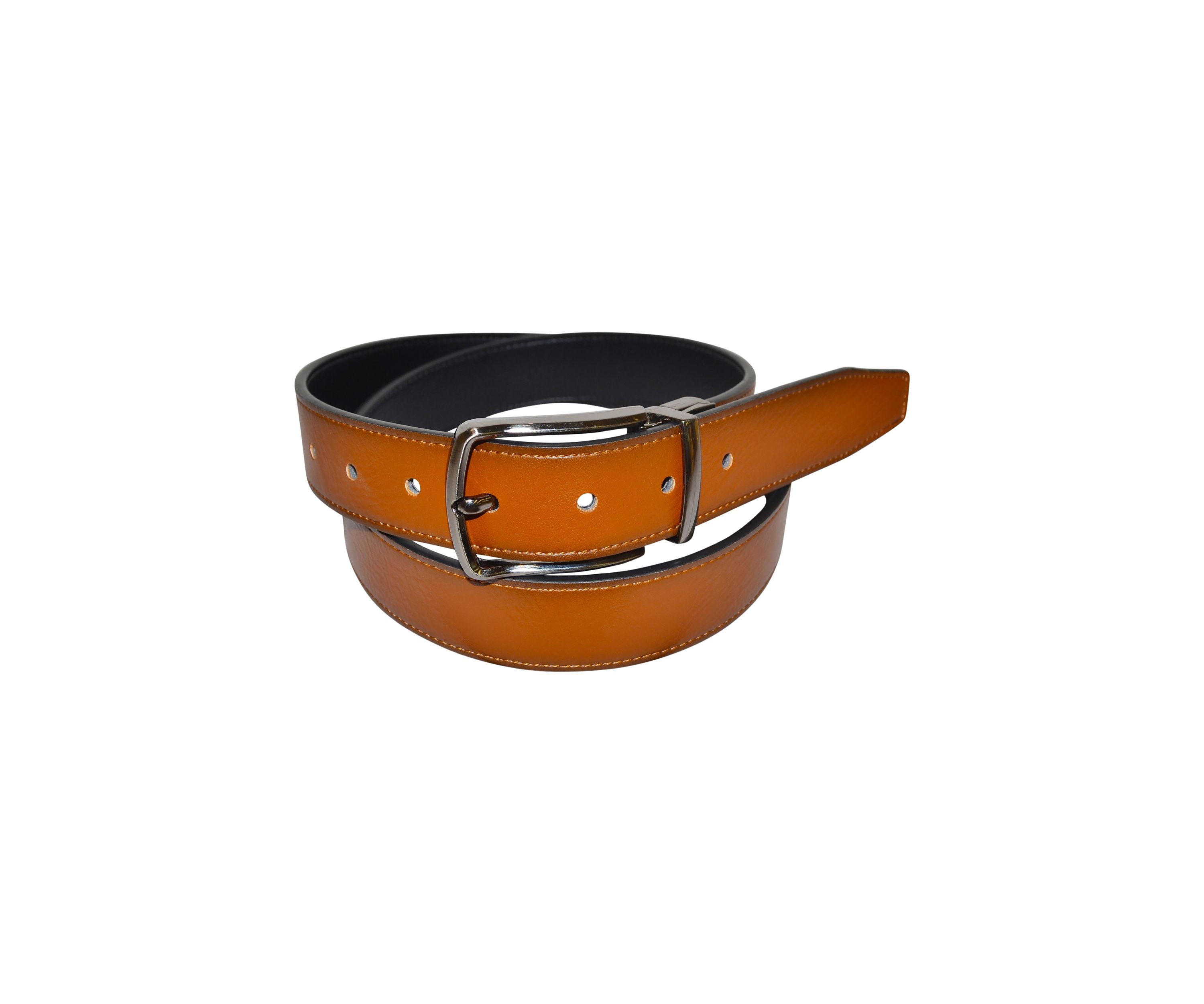 Big & Tall Edged Stitch Reversible Belt